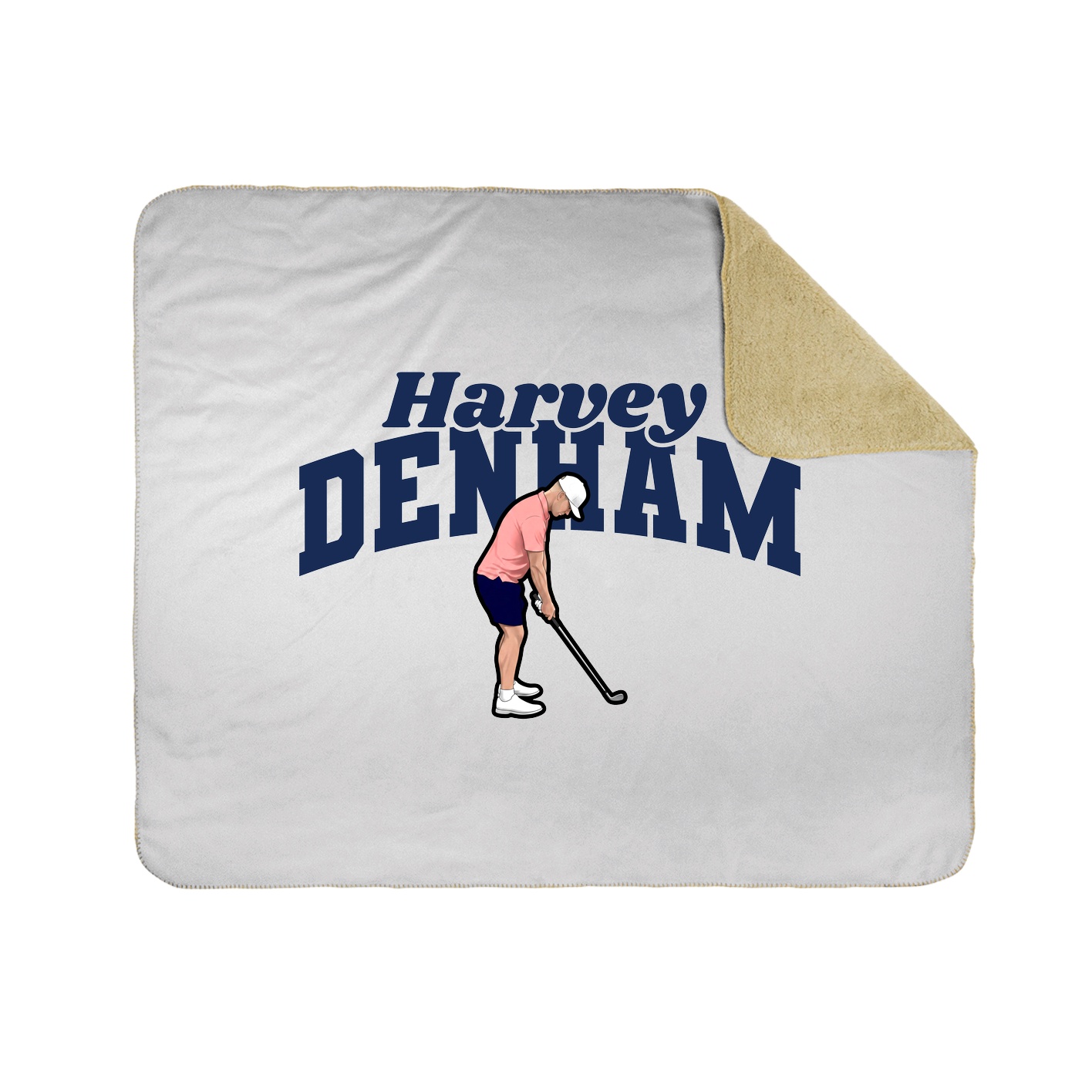 Throw Blanket — Signature Arch in White
