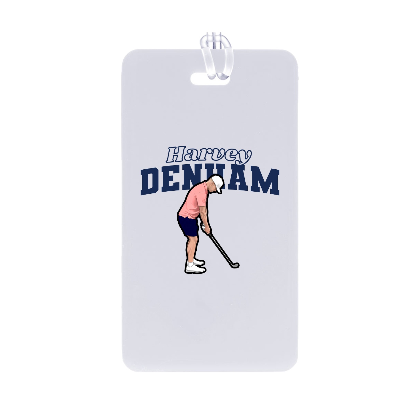 Bag Tag — Name Arch in Classic