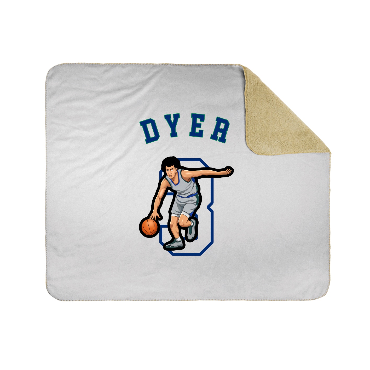 Throw Blanket — Shirsey Arch in White