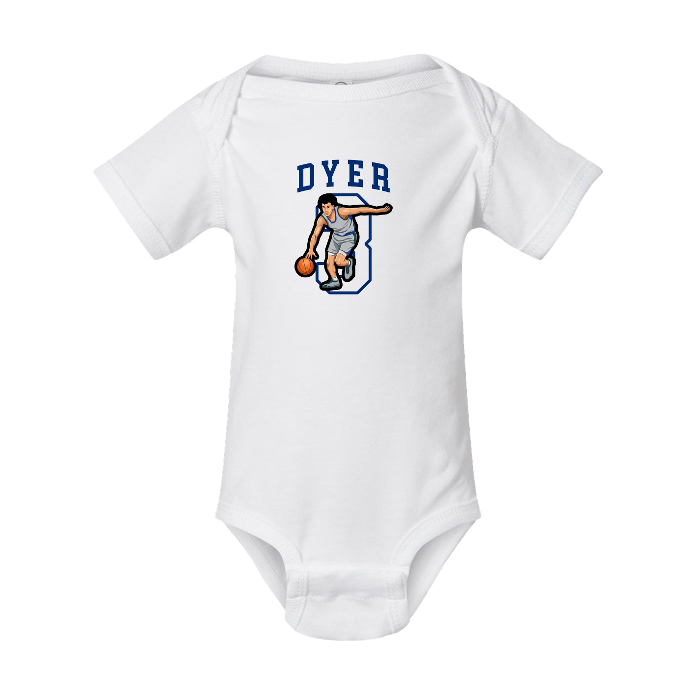Baby Onesie — Shirsey in White