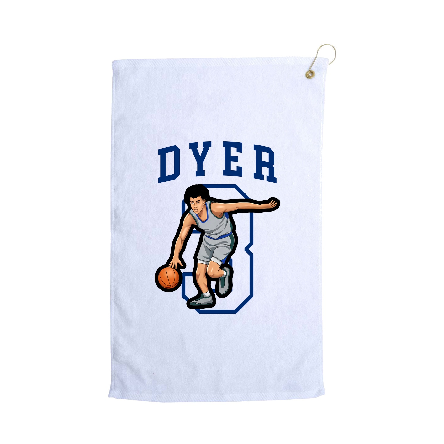 Golf Towel — Shirsey in White