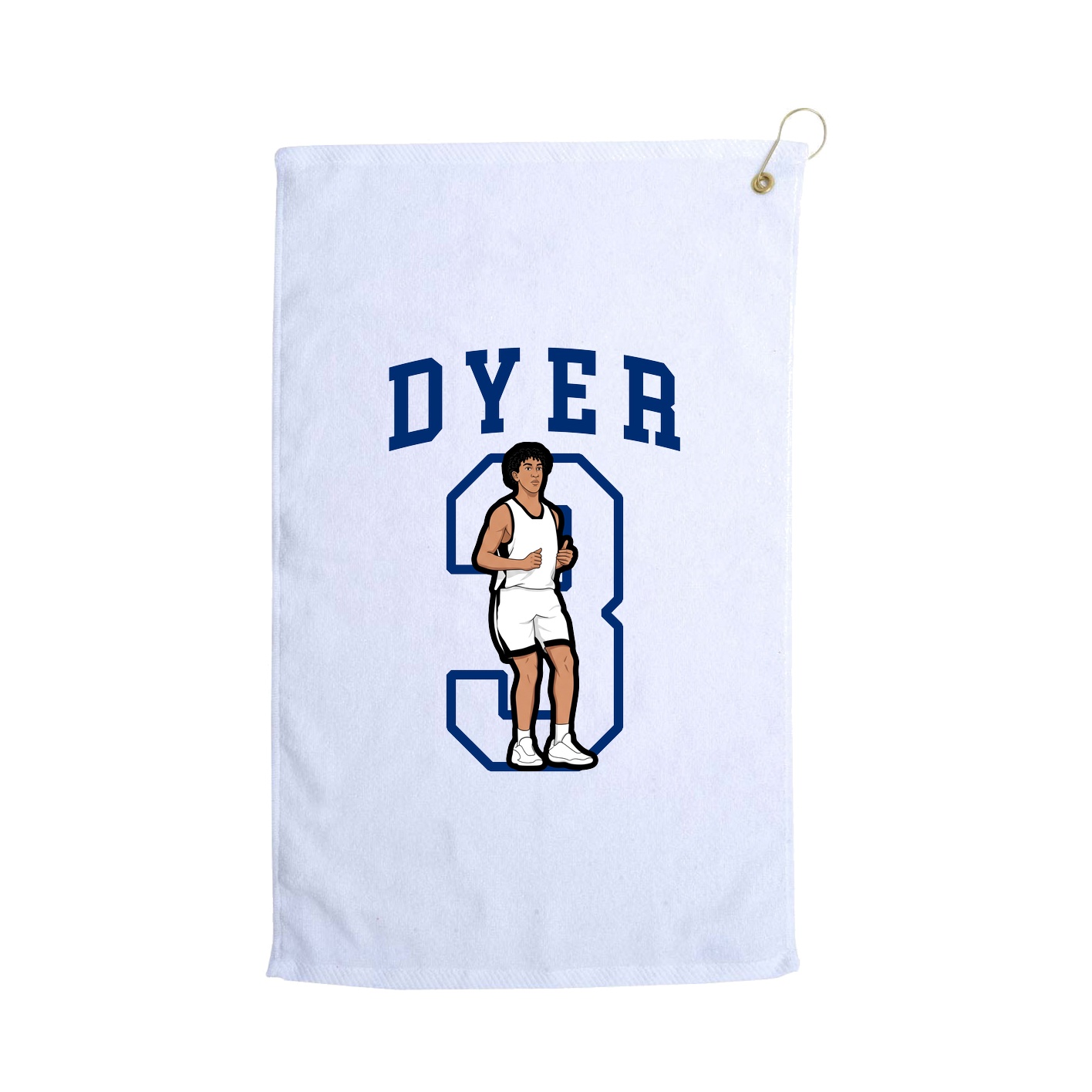 Golf Towel — Shirsey in White