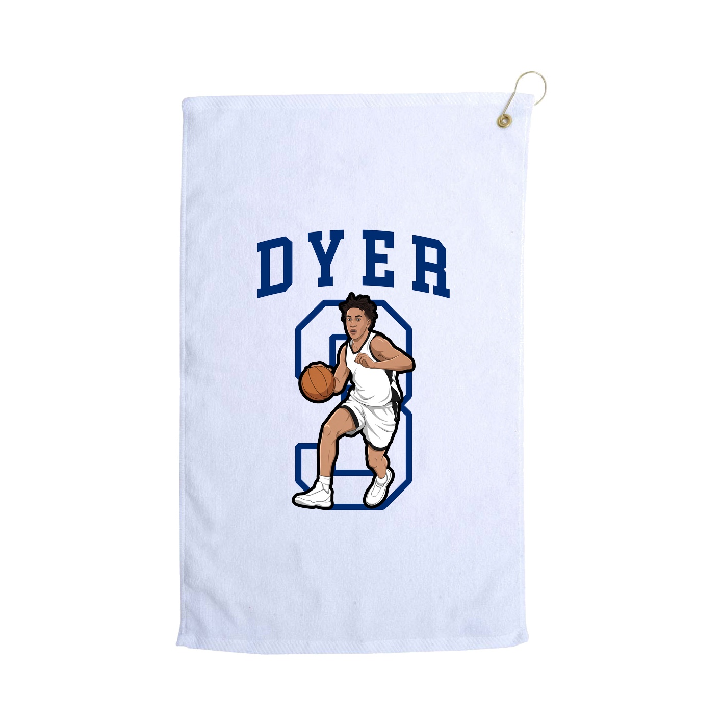 Golf Towel — Shirsey in White