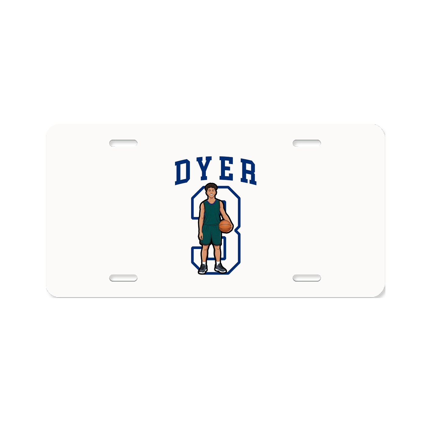 License Plate — Shirsey in Classic