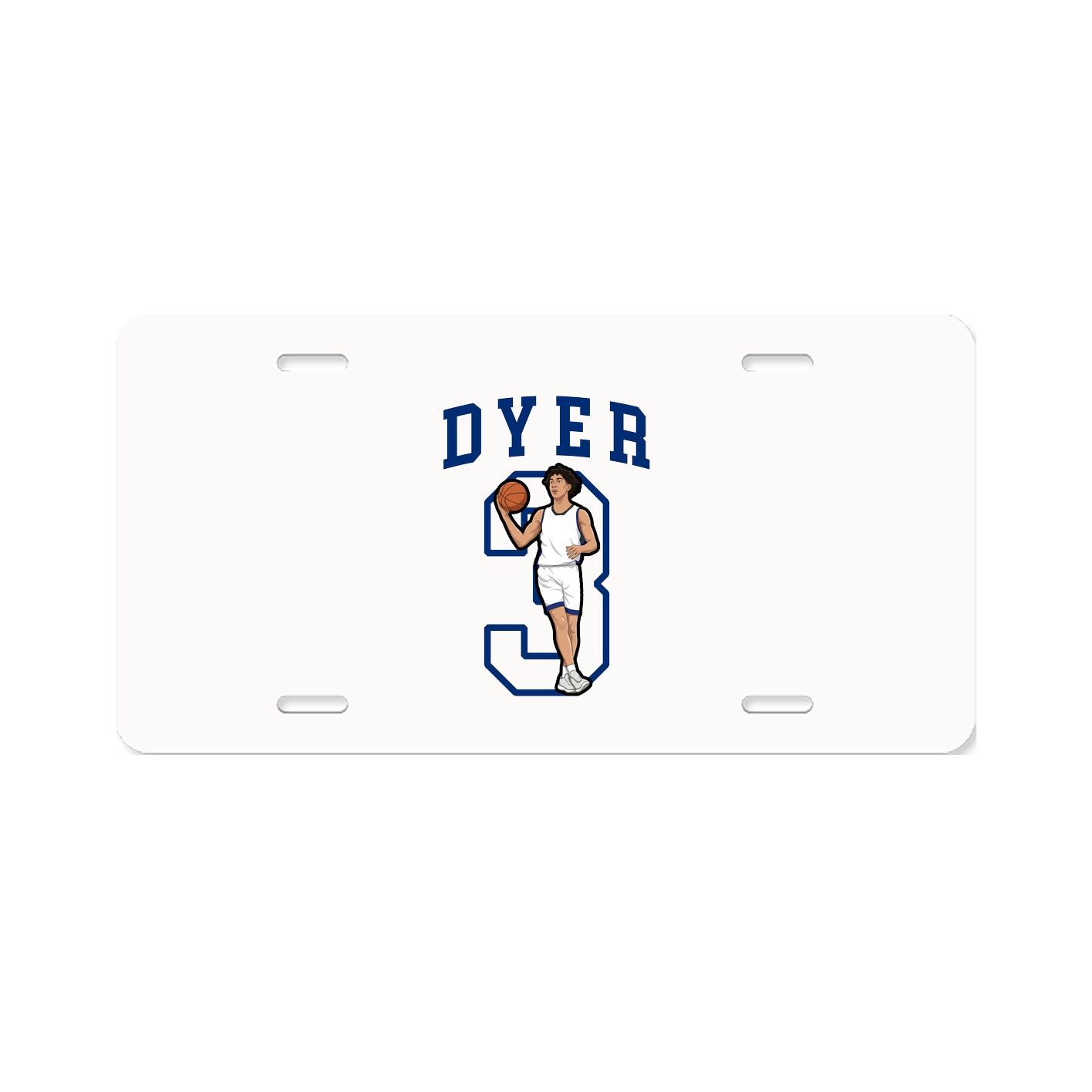 License Plate — Shirsey in Classic