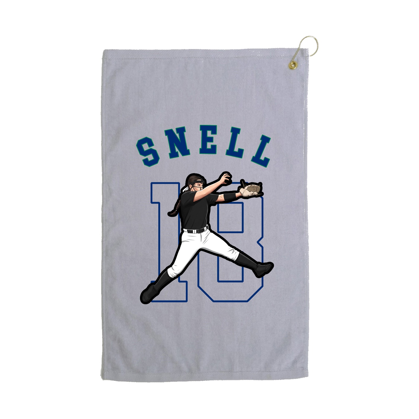 Golf Towel — Shirsey Arch in Grey