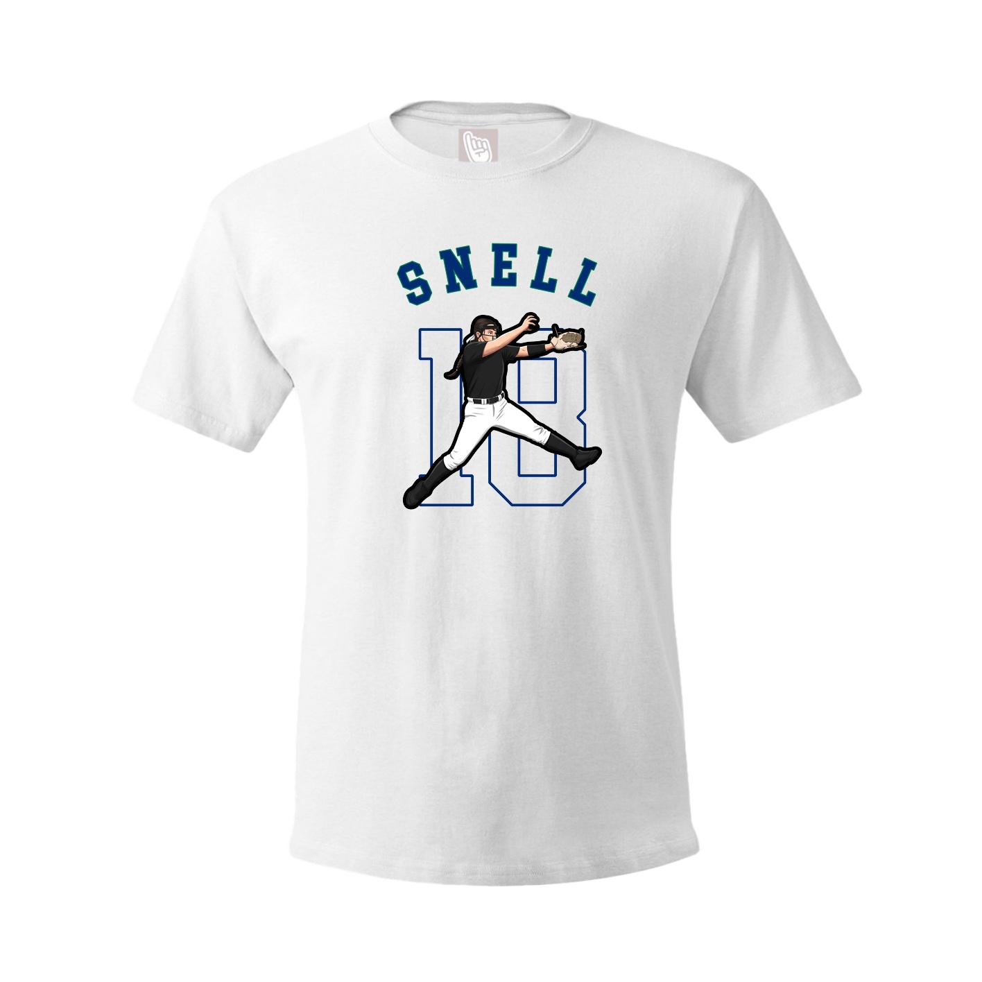 Youth Tee — Shirsey Arch in White