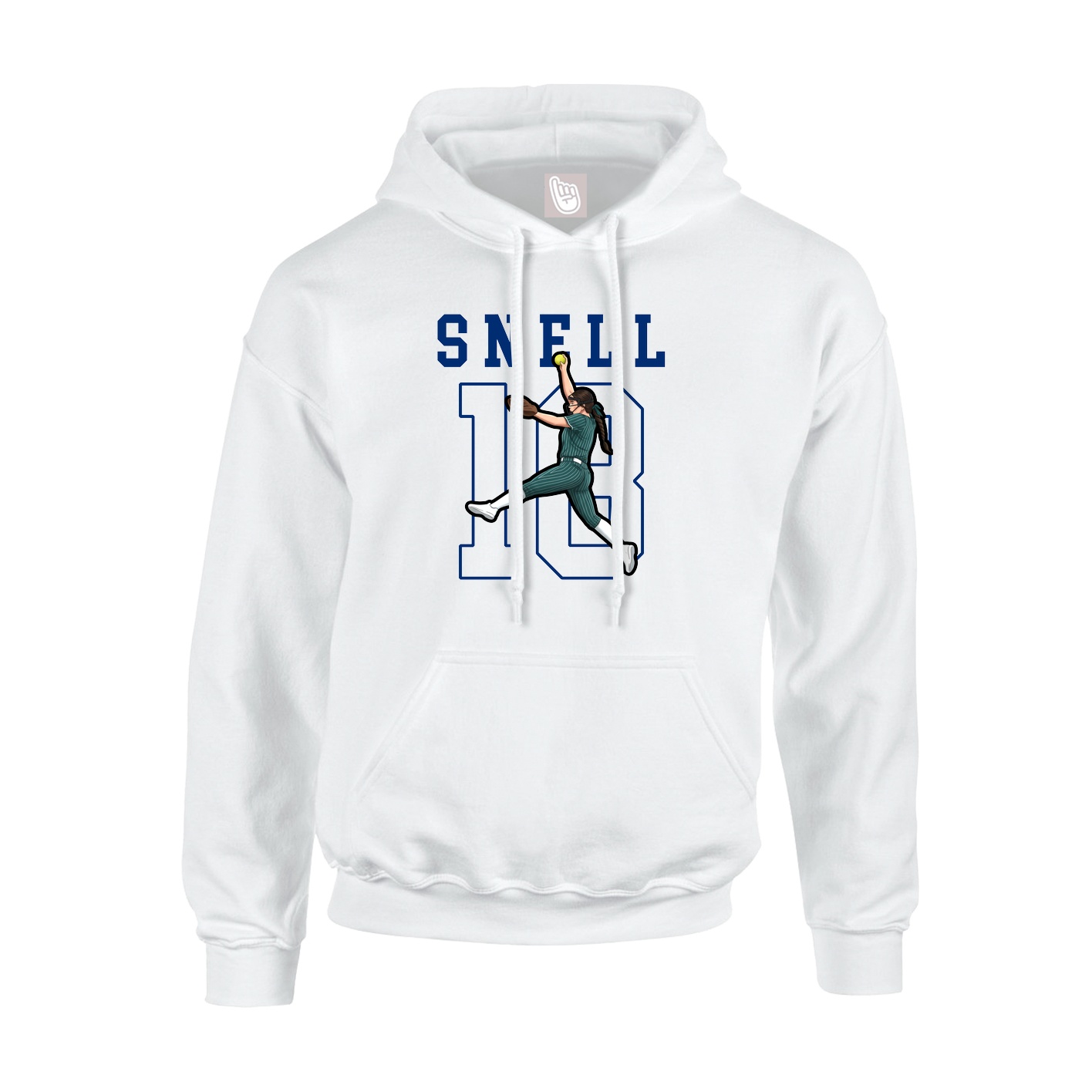 Youth Hoodie — Shirsey in White
