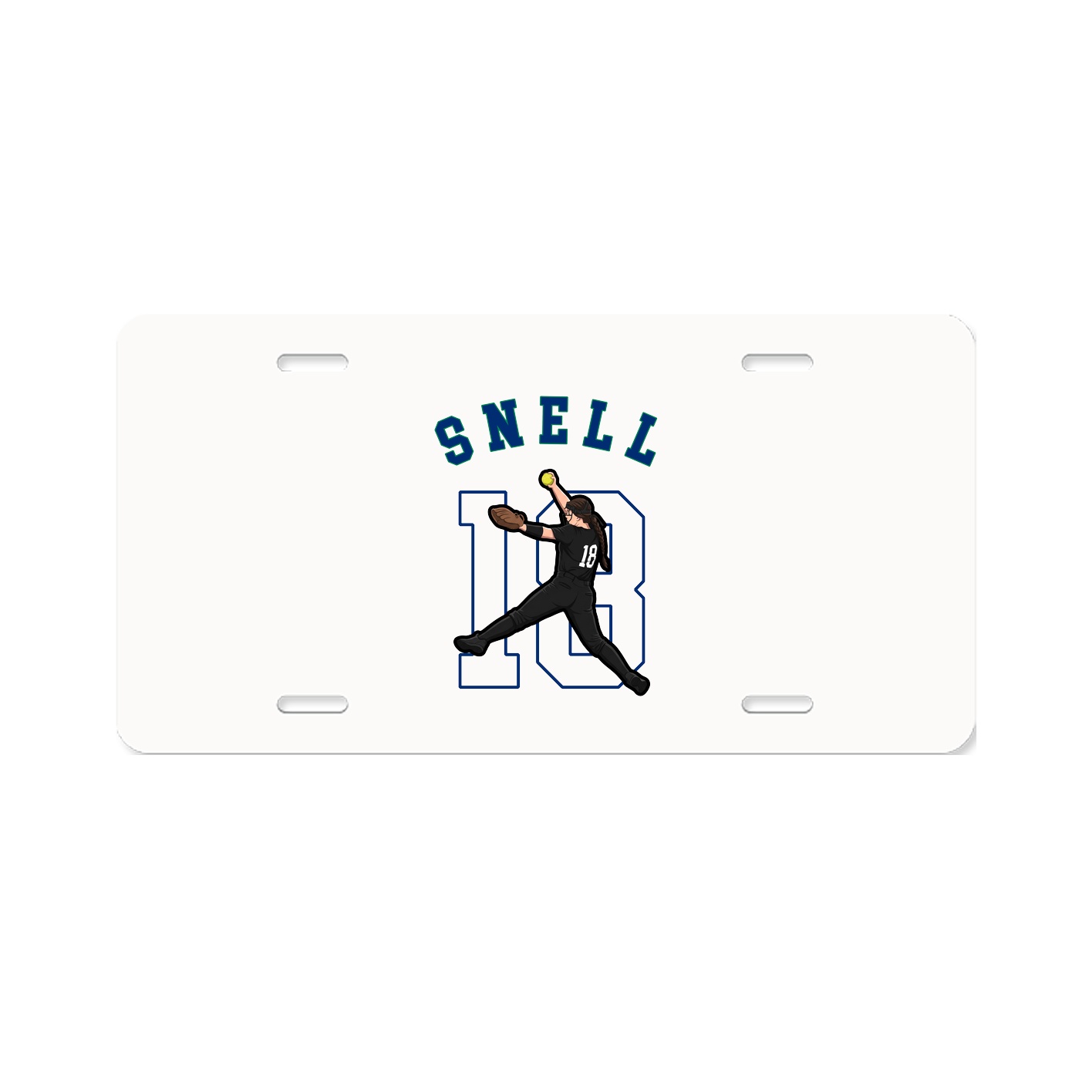 License Plate — Shirsey Arch in Classic