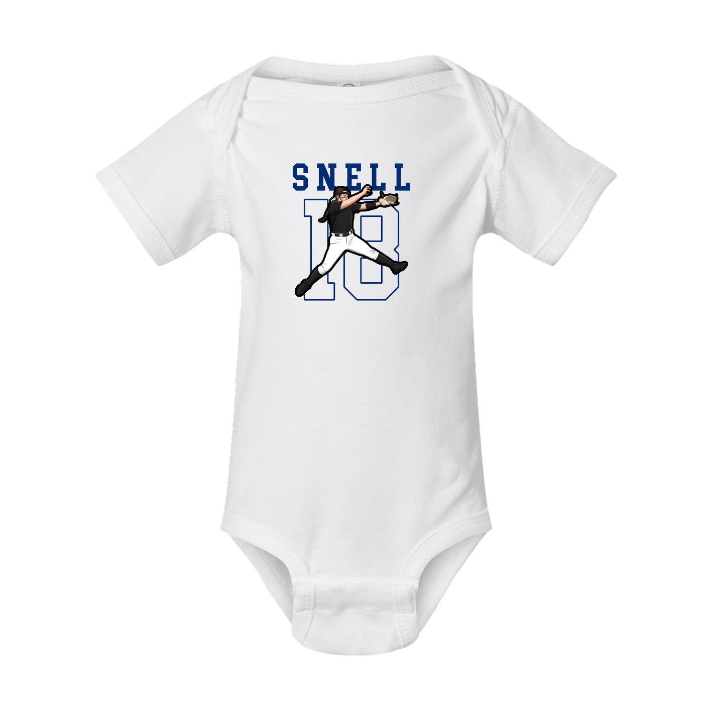 Baby Onesie — Shirsey in White