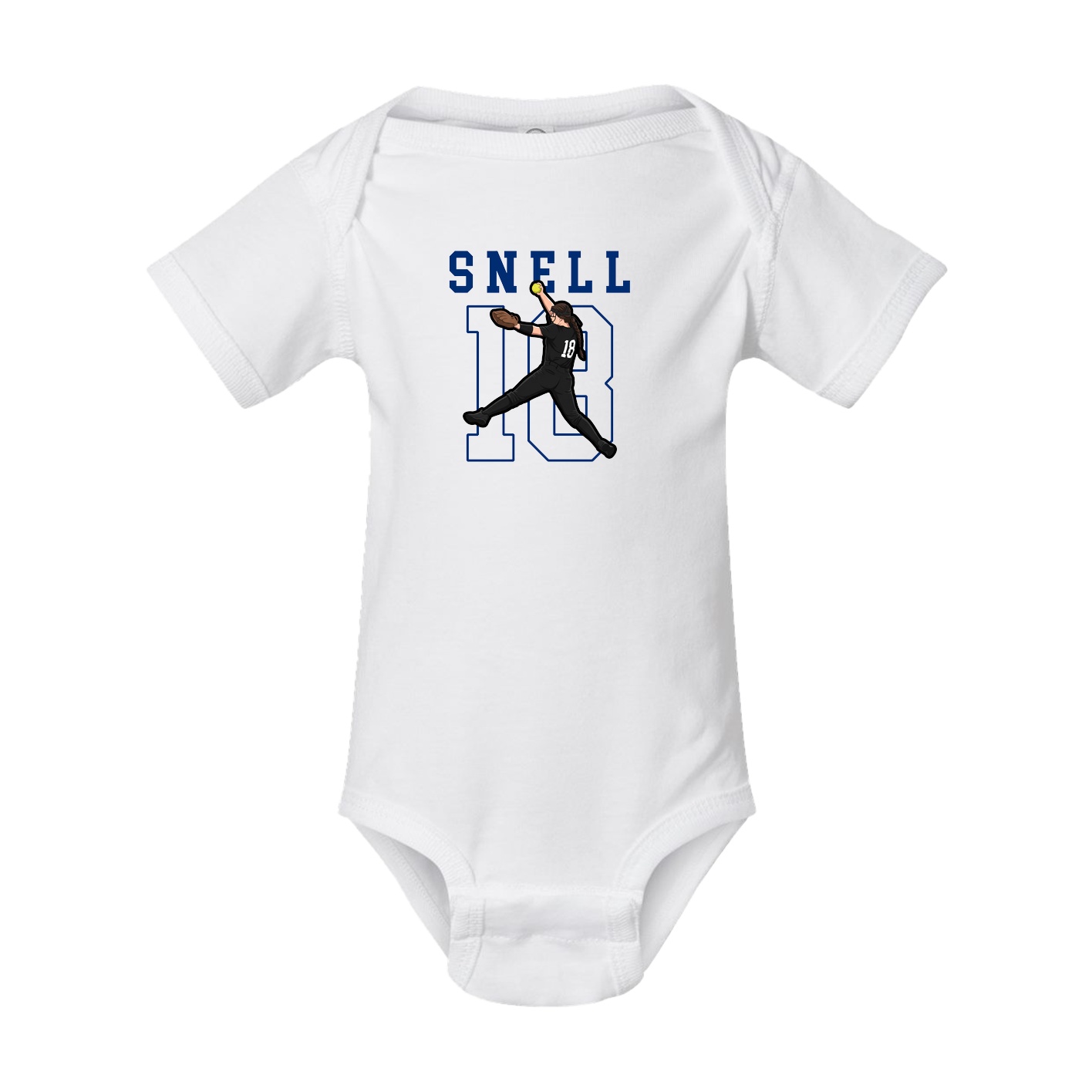 Baby Onesie — Shirsey in White