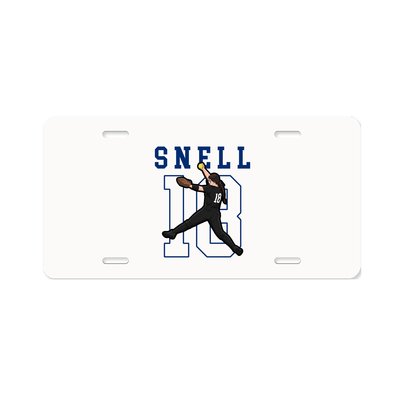 License Plate — Shirsey in Classic