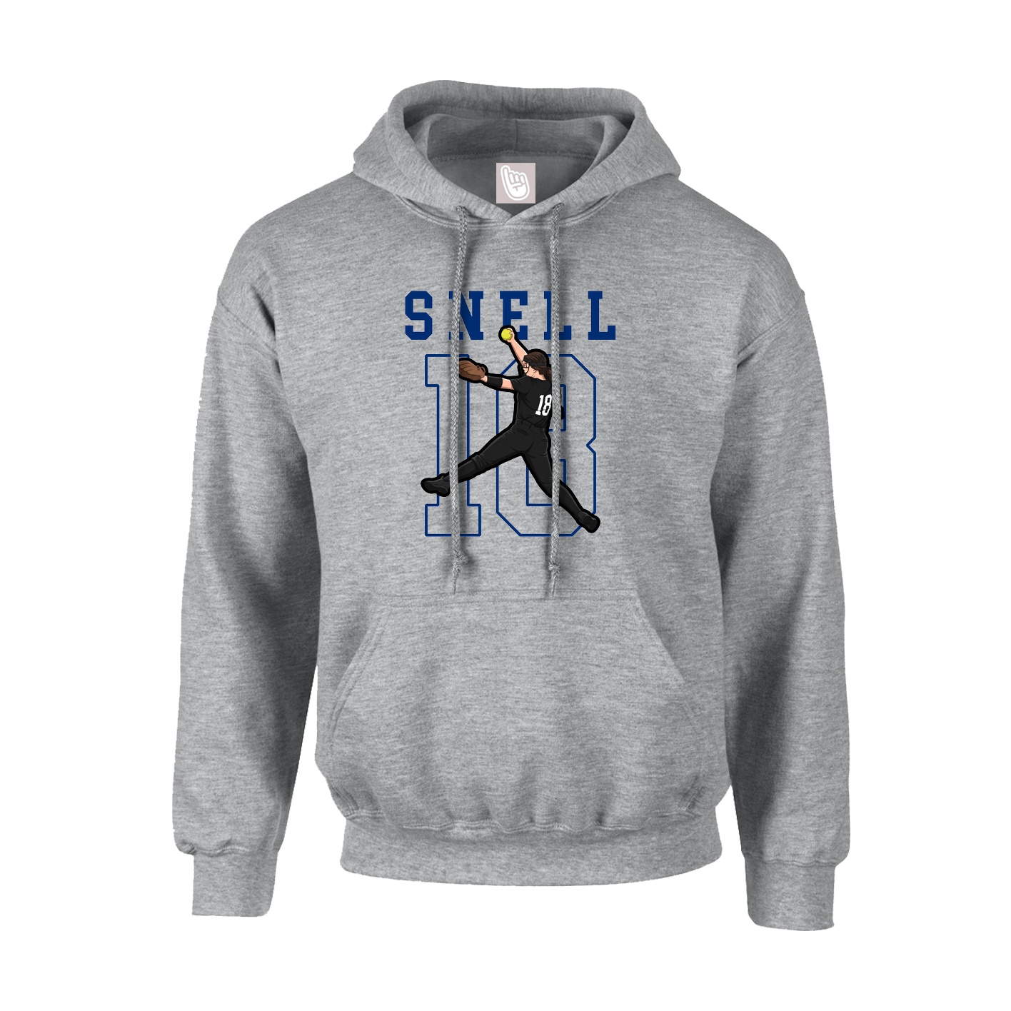 Youth Hoodie — Shirsey in Grey