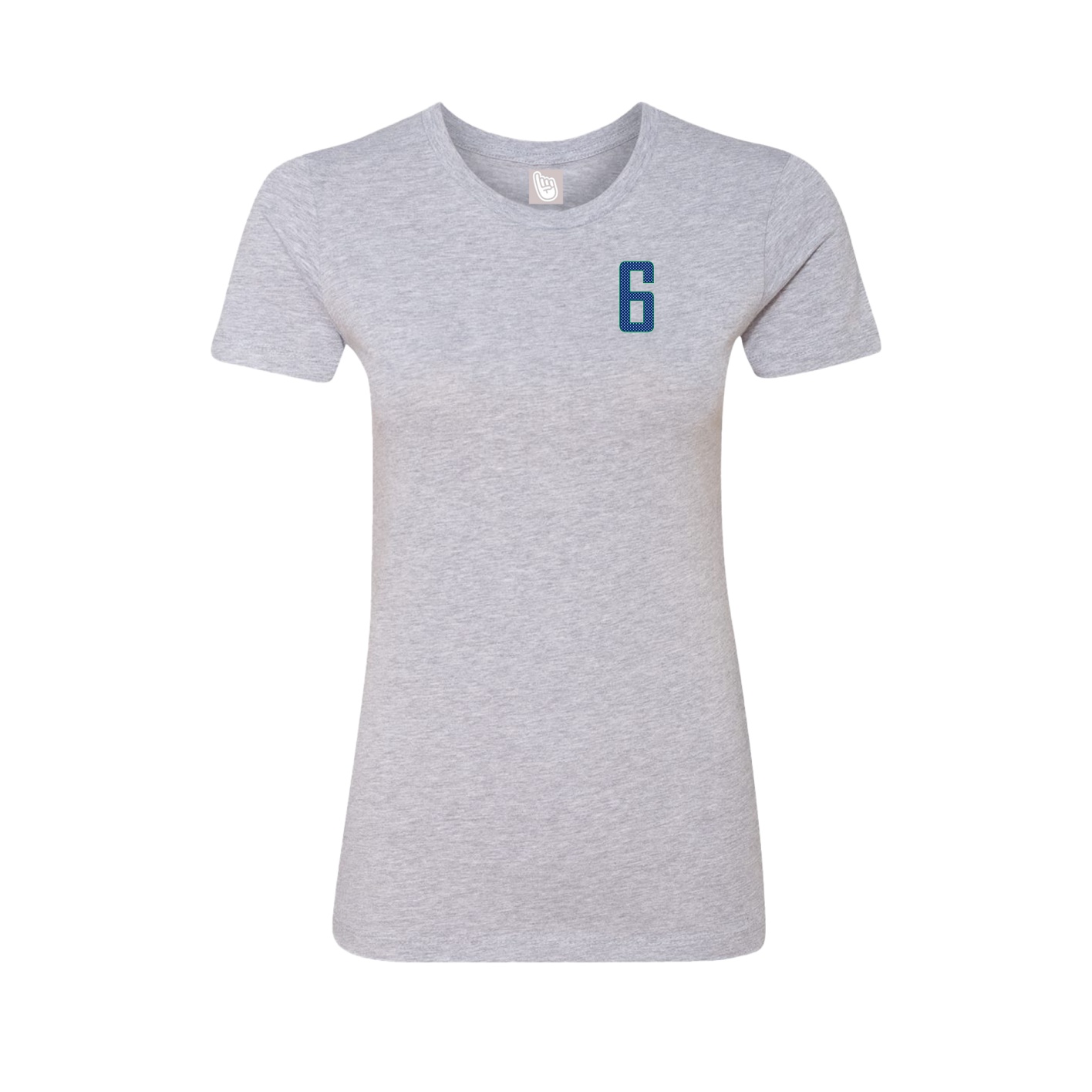 Womens Tee — Front Shirsy in Grey
