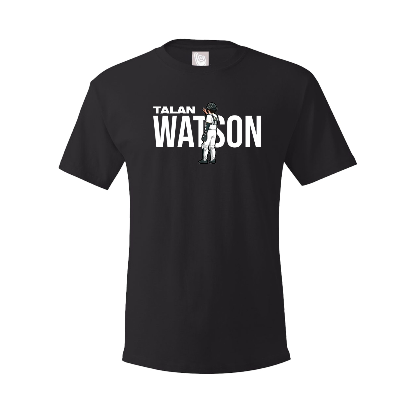 Youth Tee — Player Name in Black