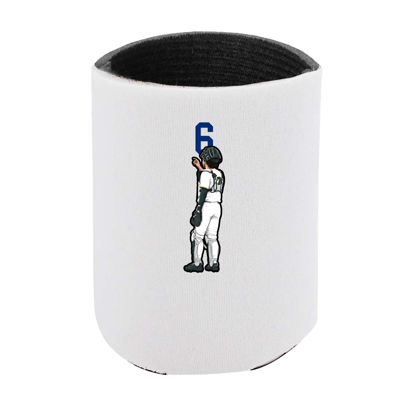 Can Holder — Number Top in White