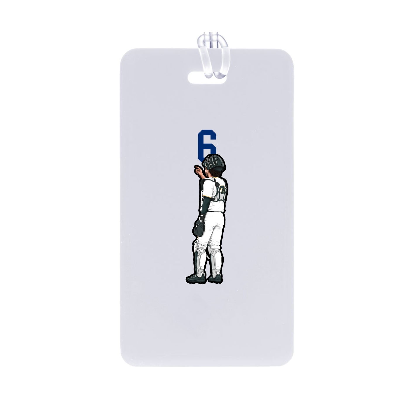 Bag Tag — Number Top in Classic