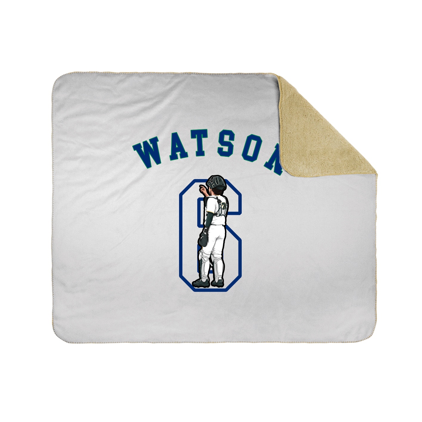 Throw Blanket — Shirsey Arch in White