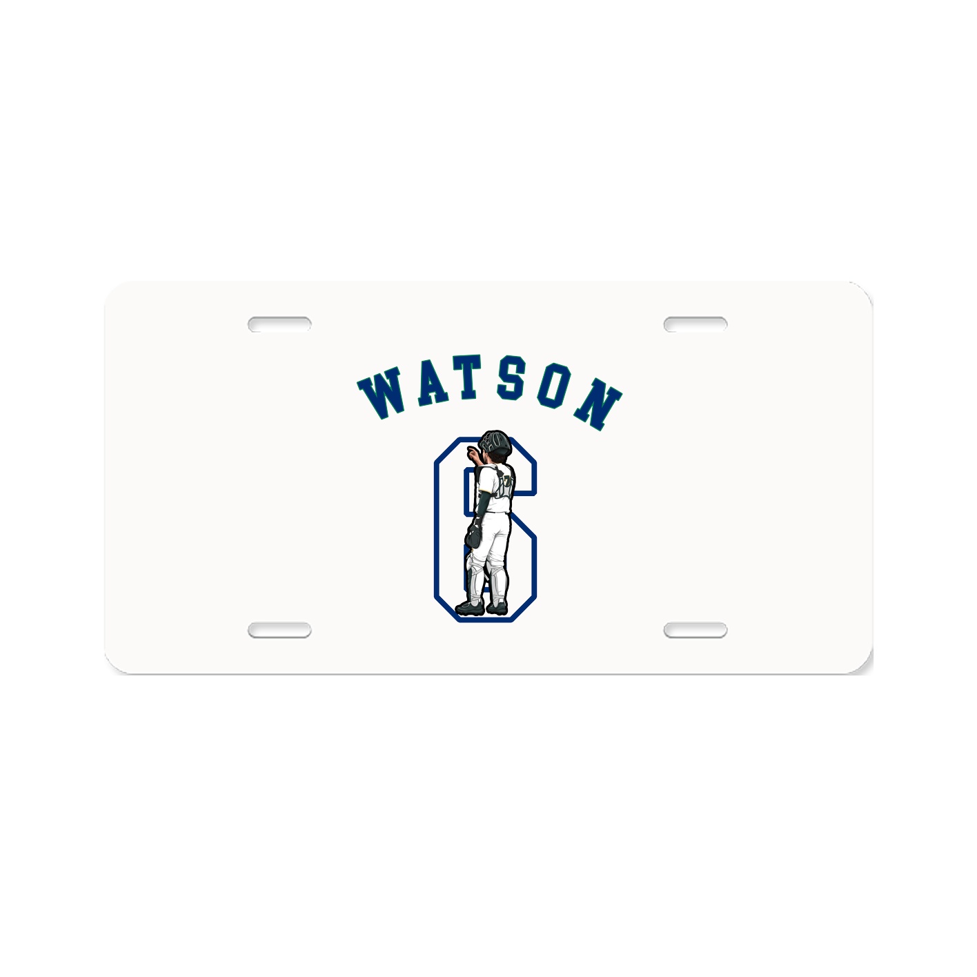 License Plate — Shirsey Arch in Classic