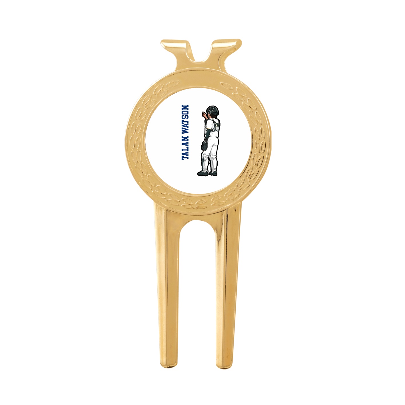 Divot Tool with Ball Marker — Name Vertical in Classic