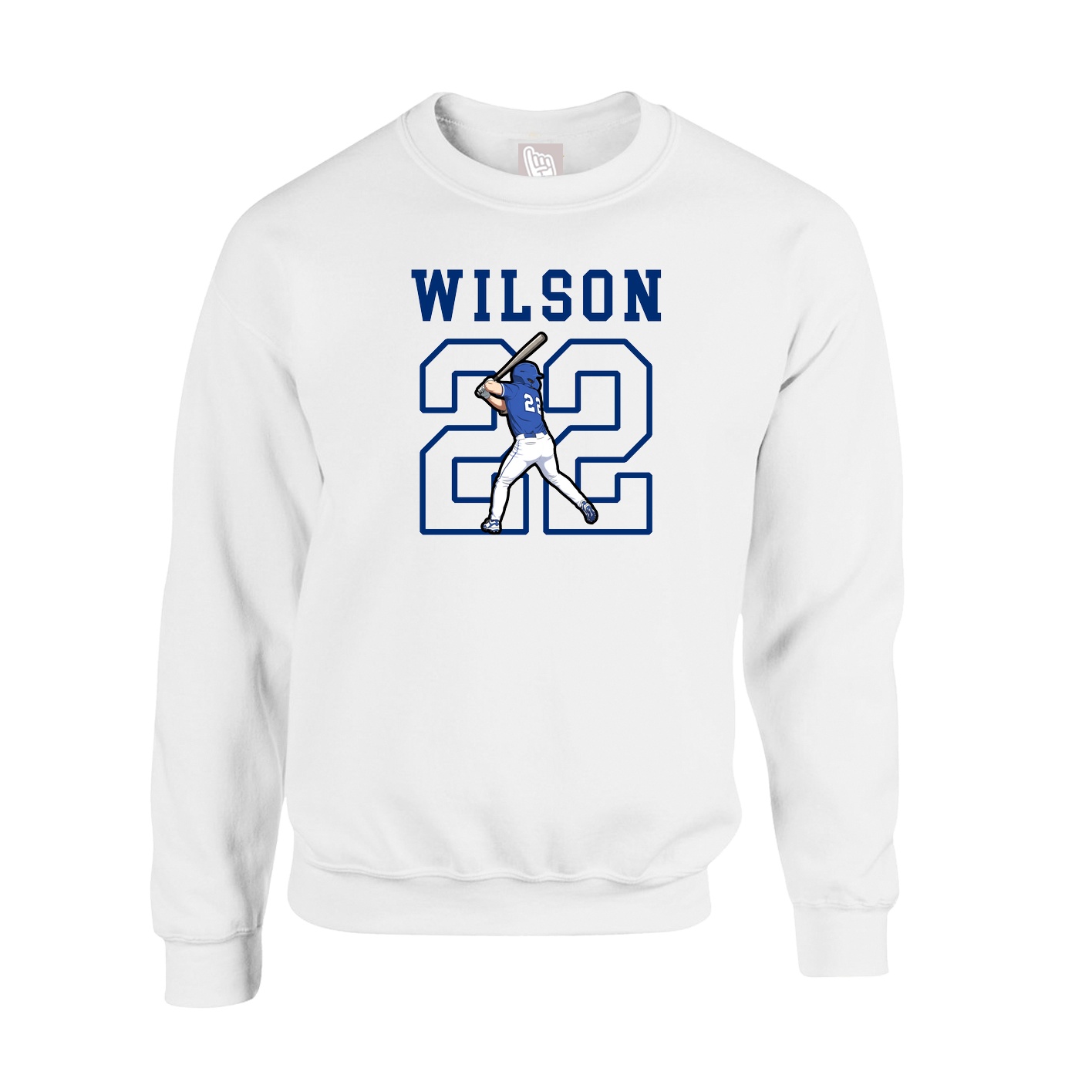 Fleece Crew — Shirsey in White