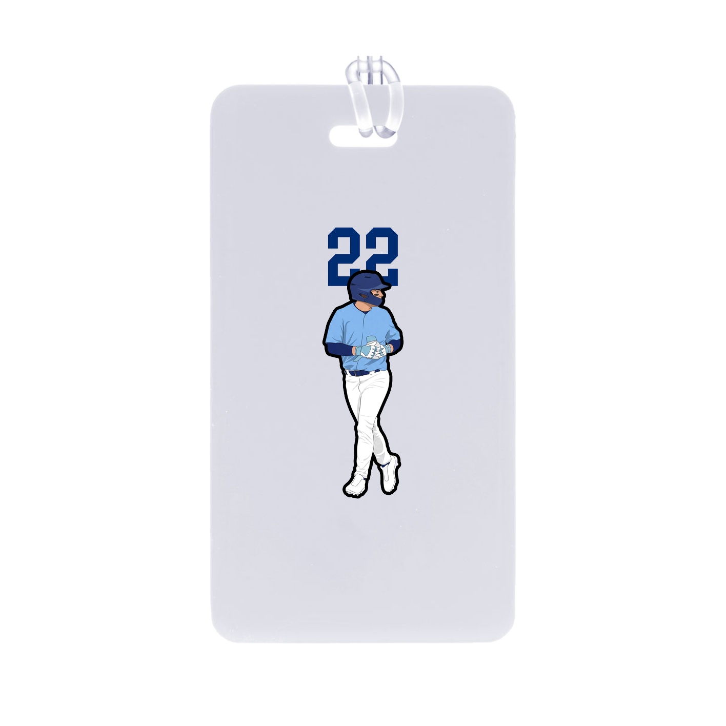 Bag Tag — Number Top in Classic