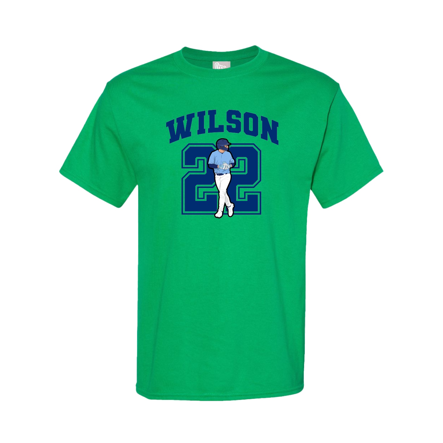 Tee — Number in Green