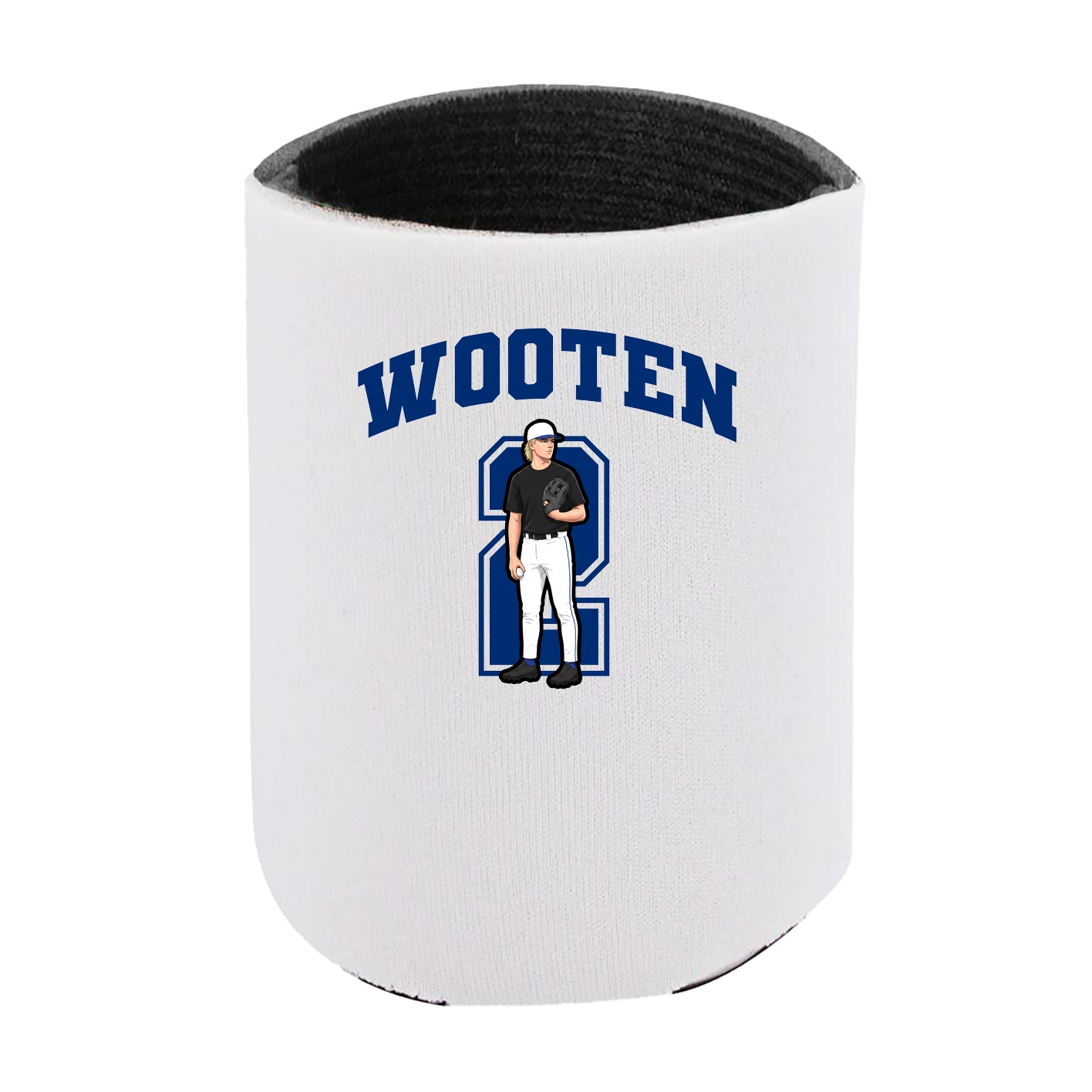 Can Holder — Number in White