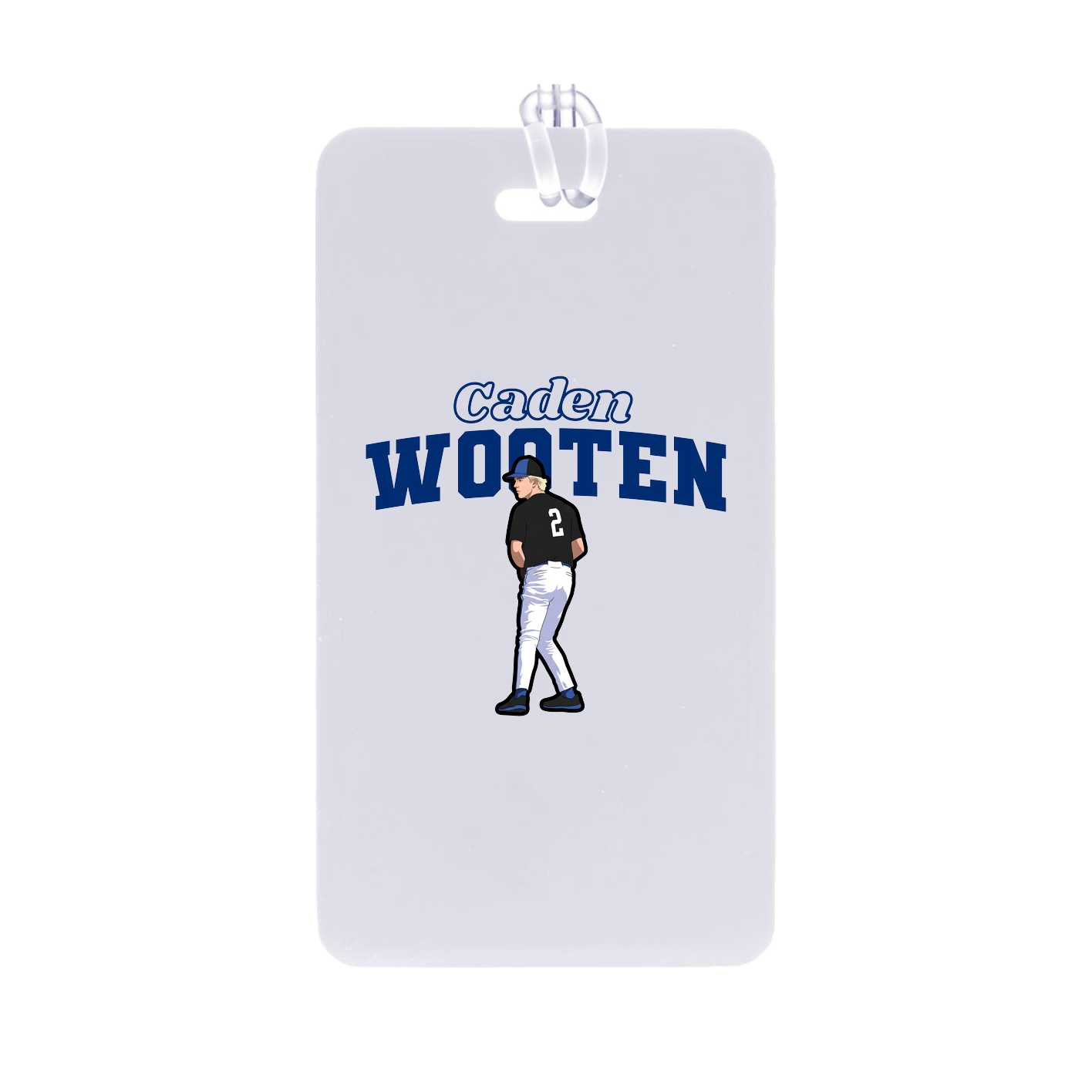 Bag Tag — Name Arch in Classic