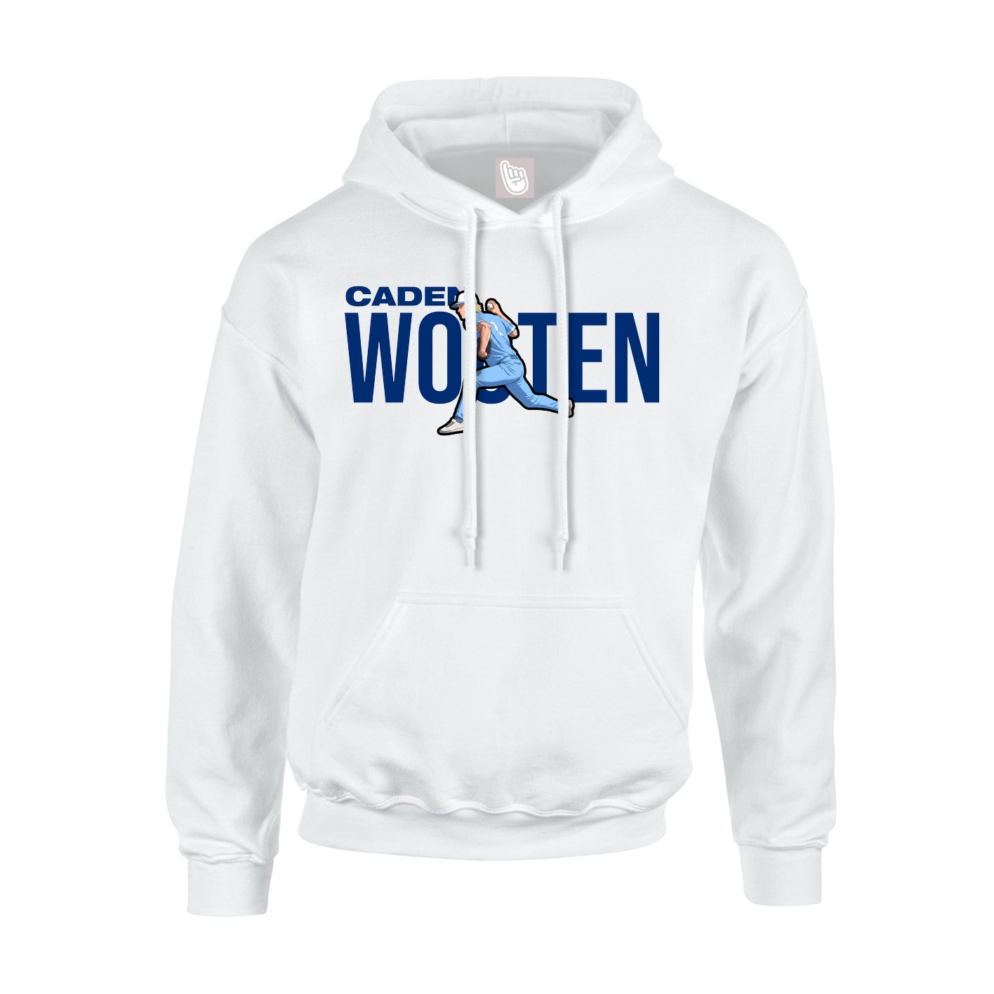 Hoodie — Player Name in White