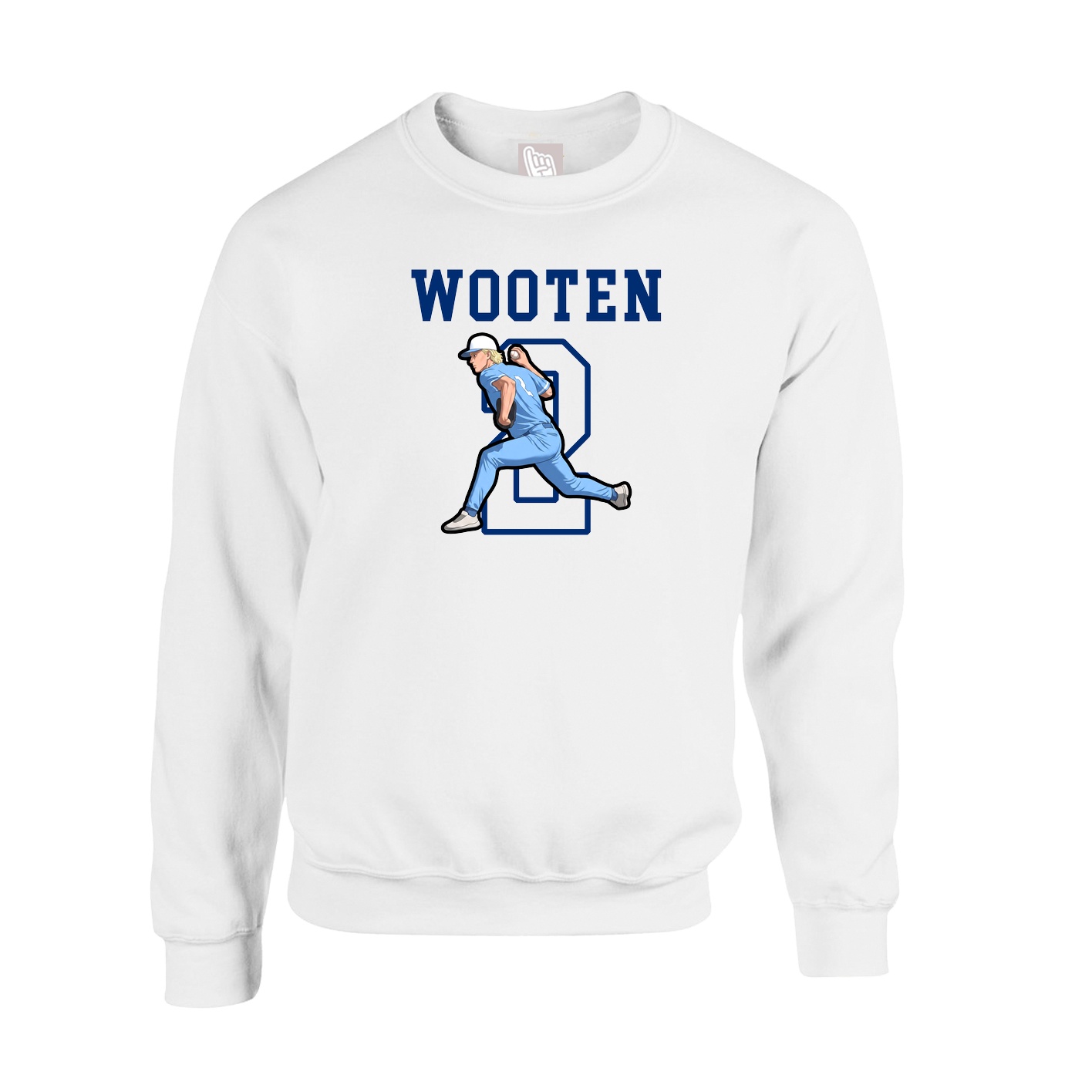 Fleece Crew — Shirsey in White