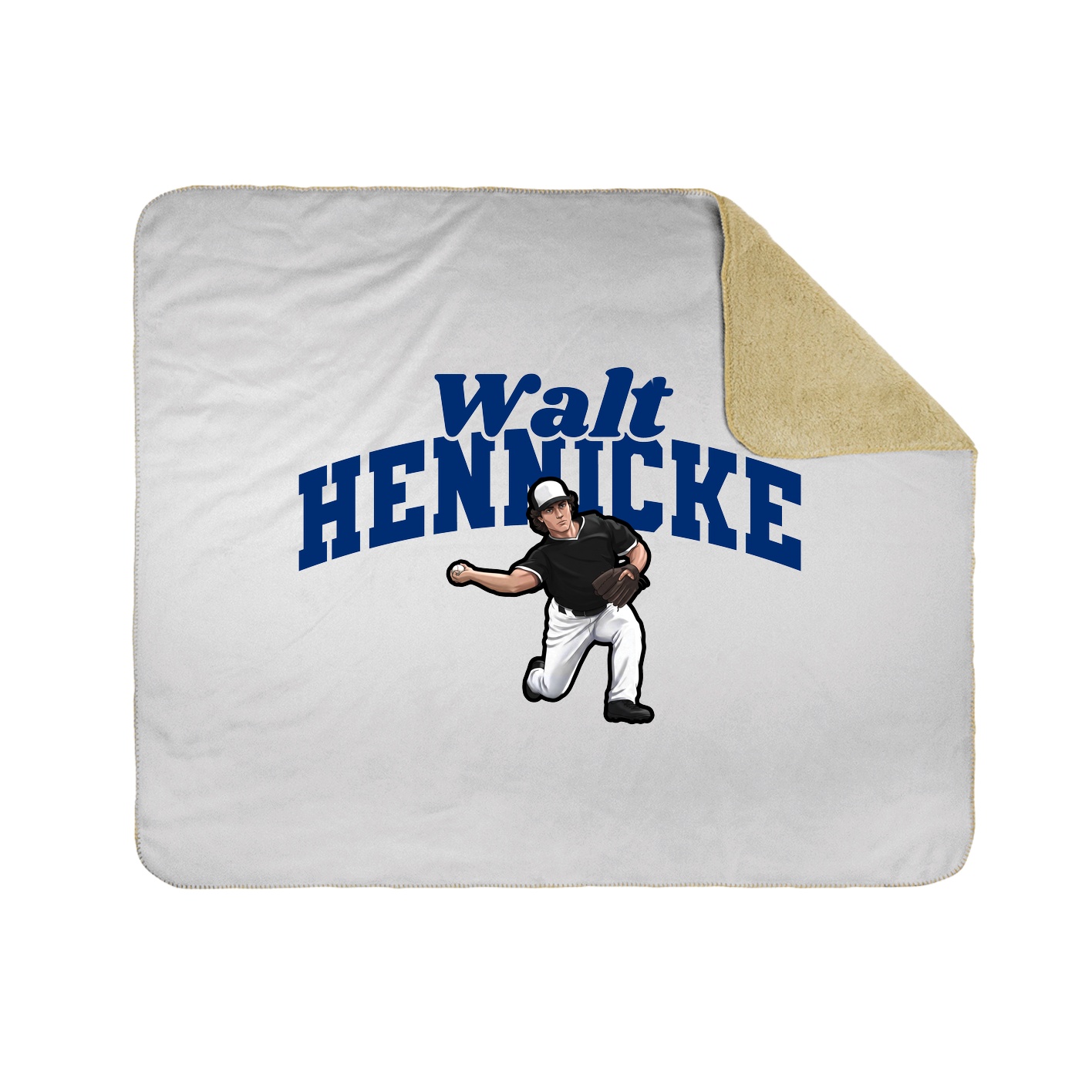 Throw Blanket — Signature Arch in White
