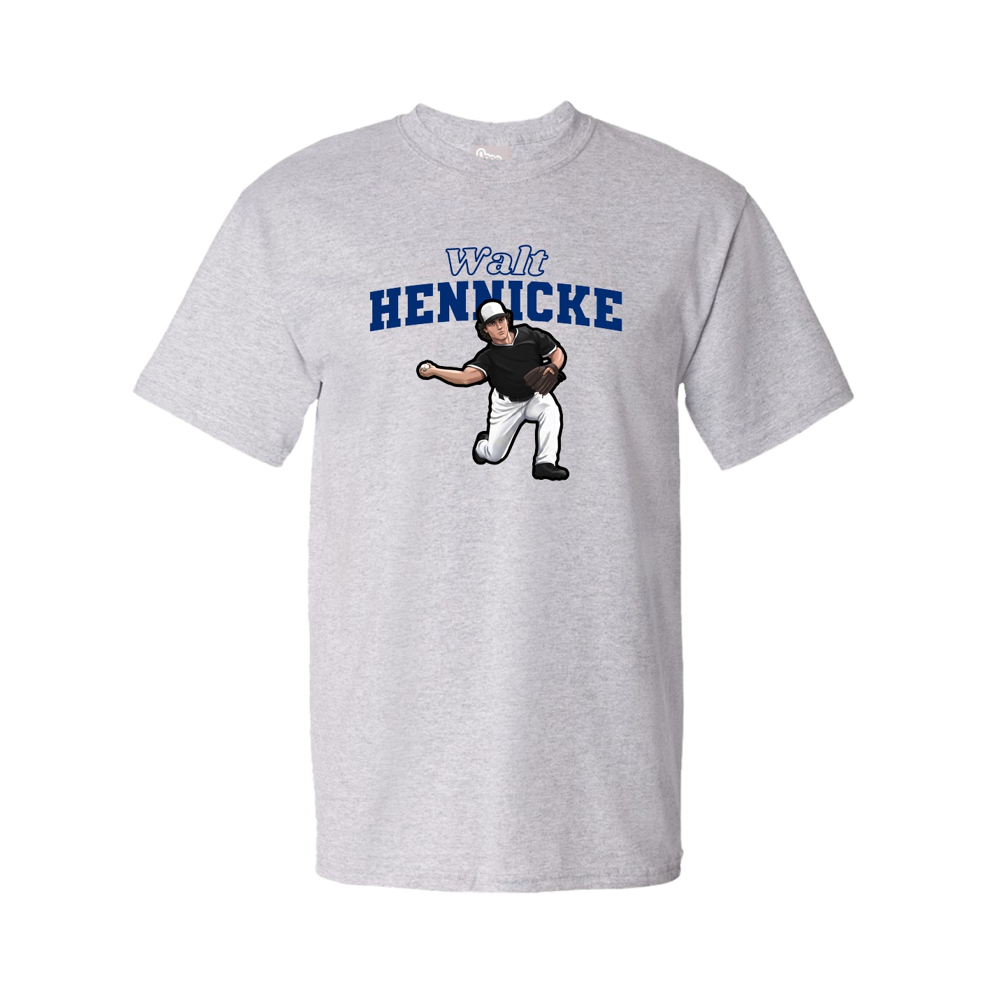 Youth Tee — Name Arch in Grey