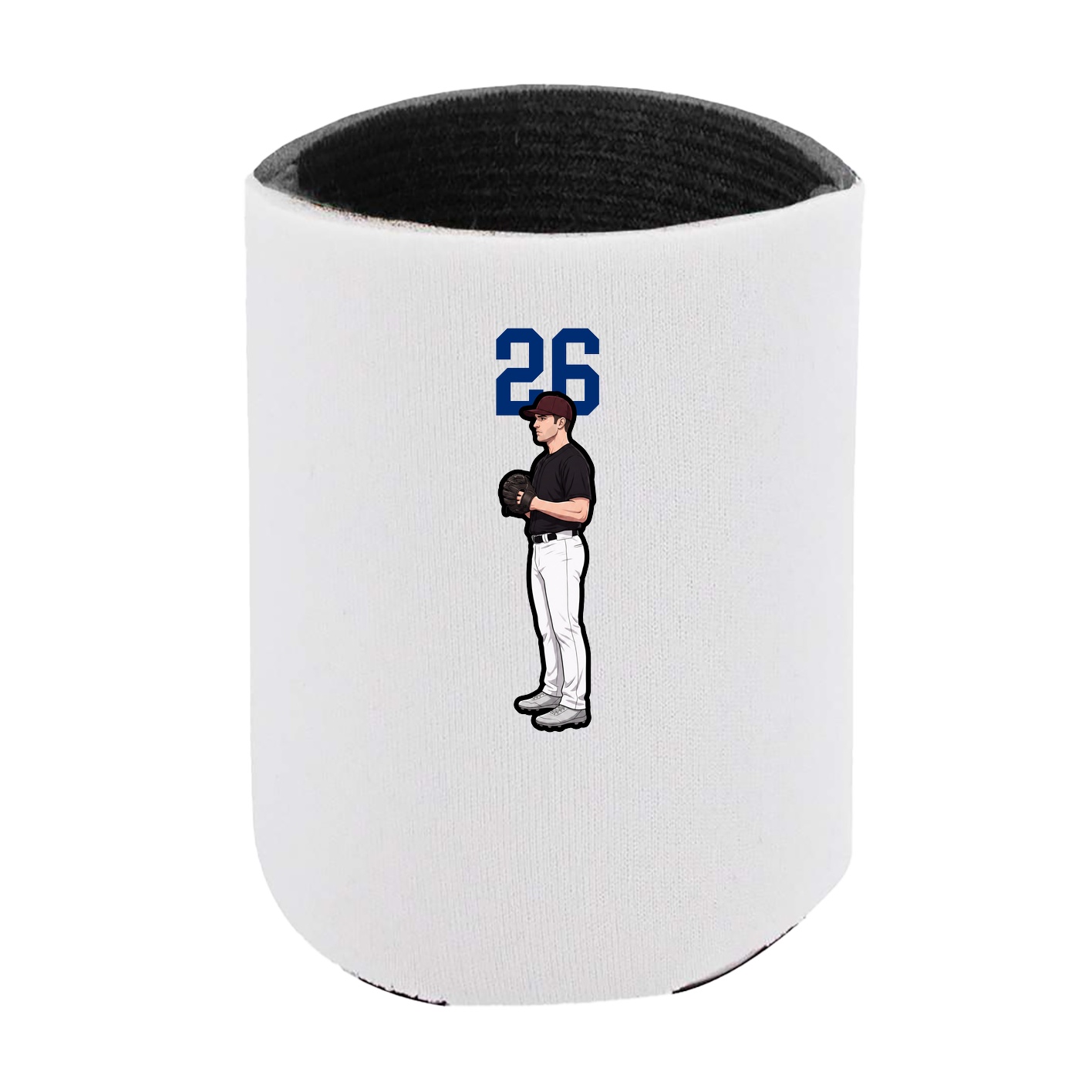 Can Holder — Number Top in White