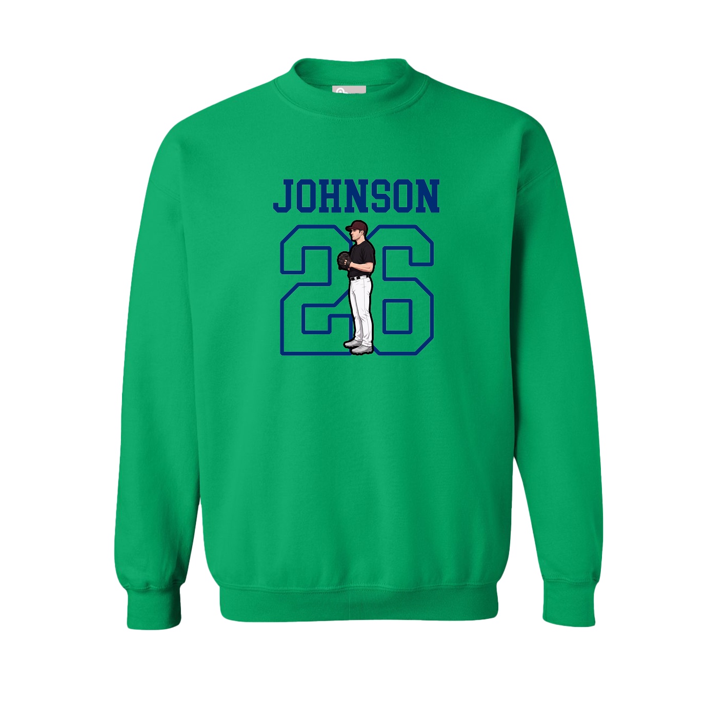 Fleece Crew — Shirsey in Green