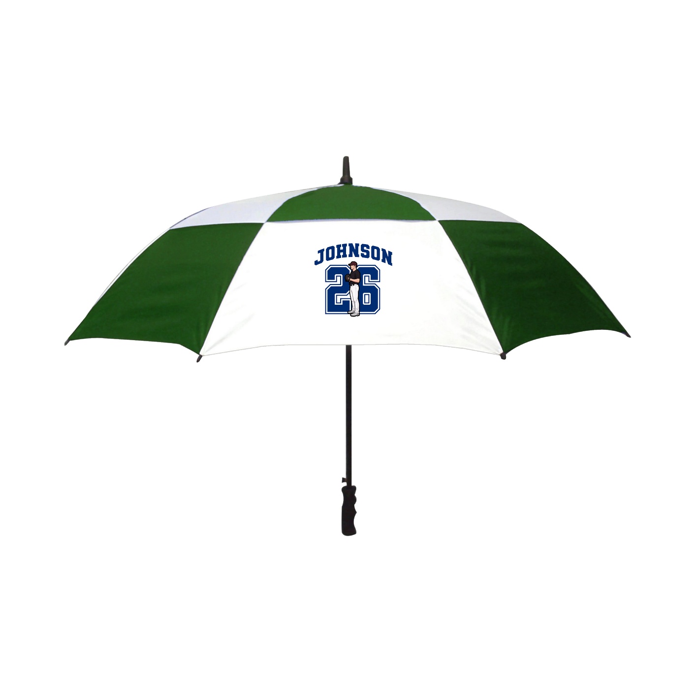 Golf Umbrella — Number in White