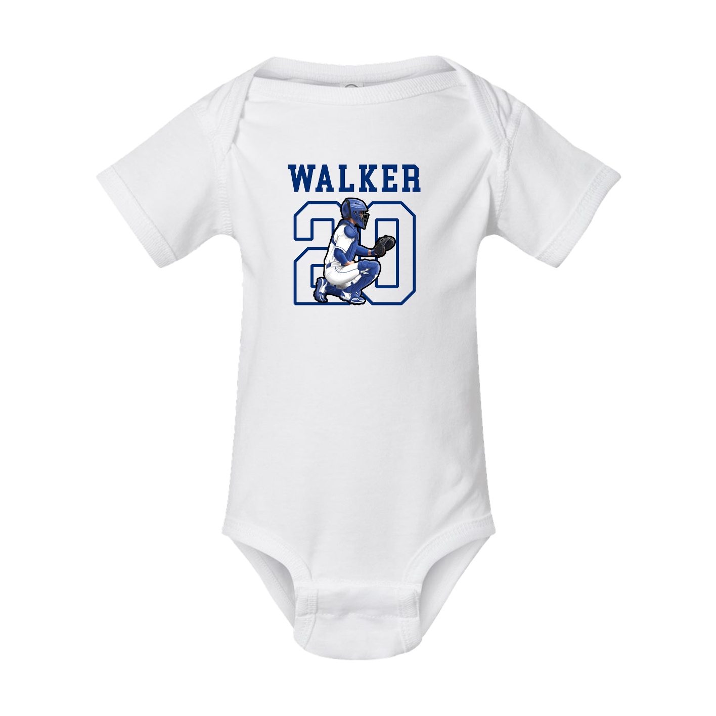 Baby Onesie — Shirsey in White