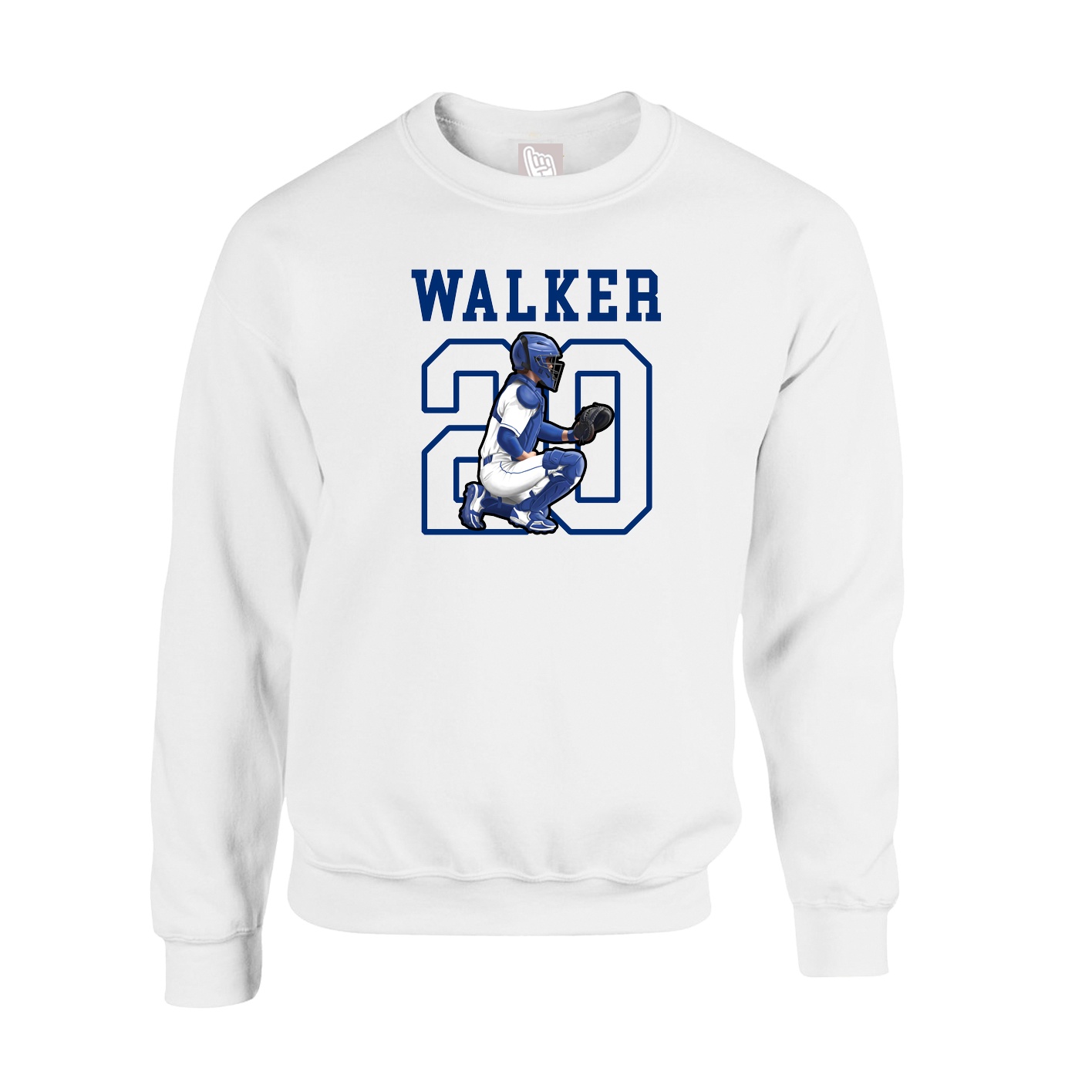 Fleece Crew — Shirsey in White