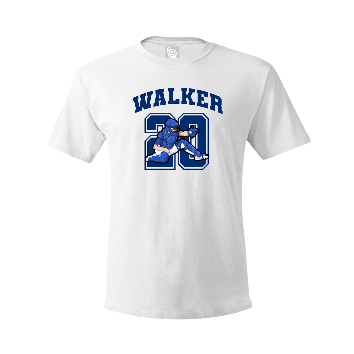 Tee — Number in White