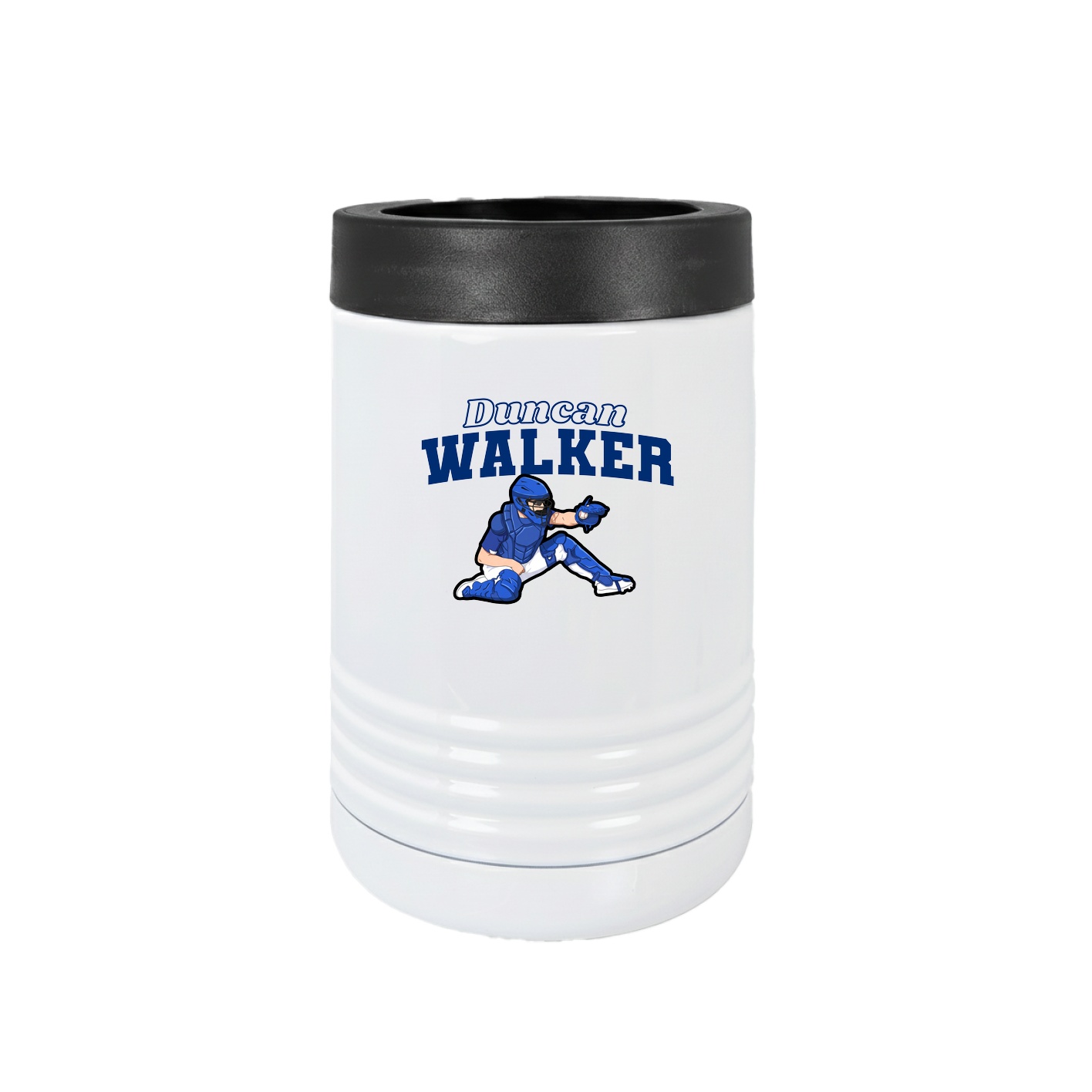 Beverage Holder — Name Arch in White
