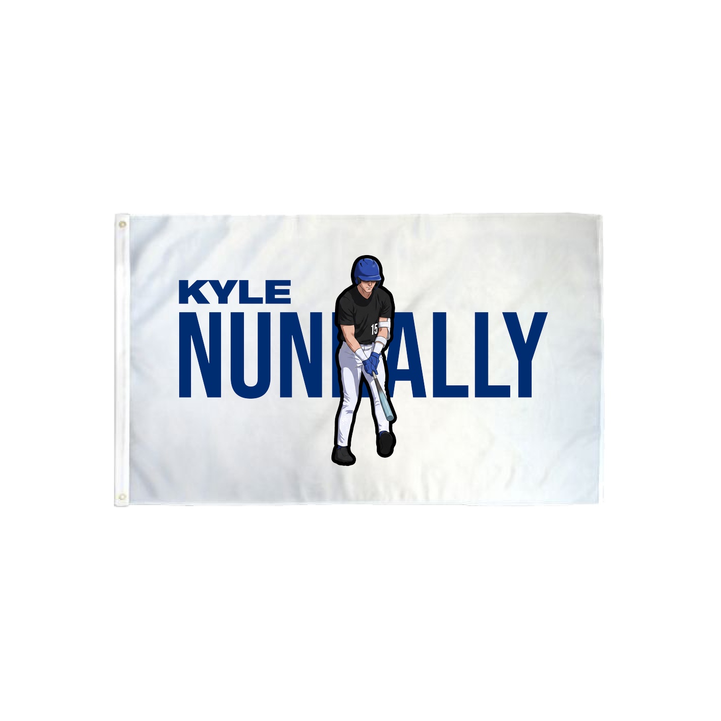 3x5 Flag — Player Name in Classic
