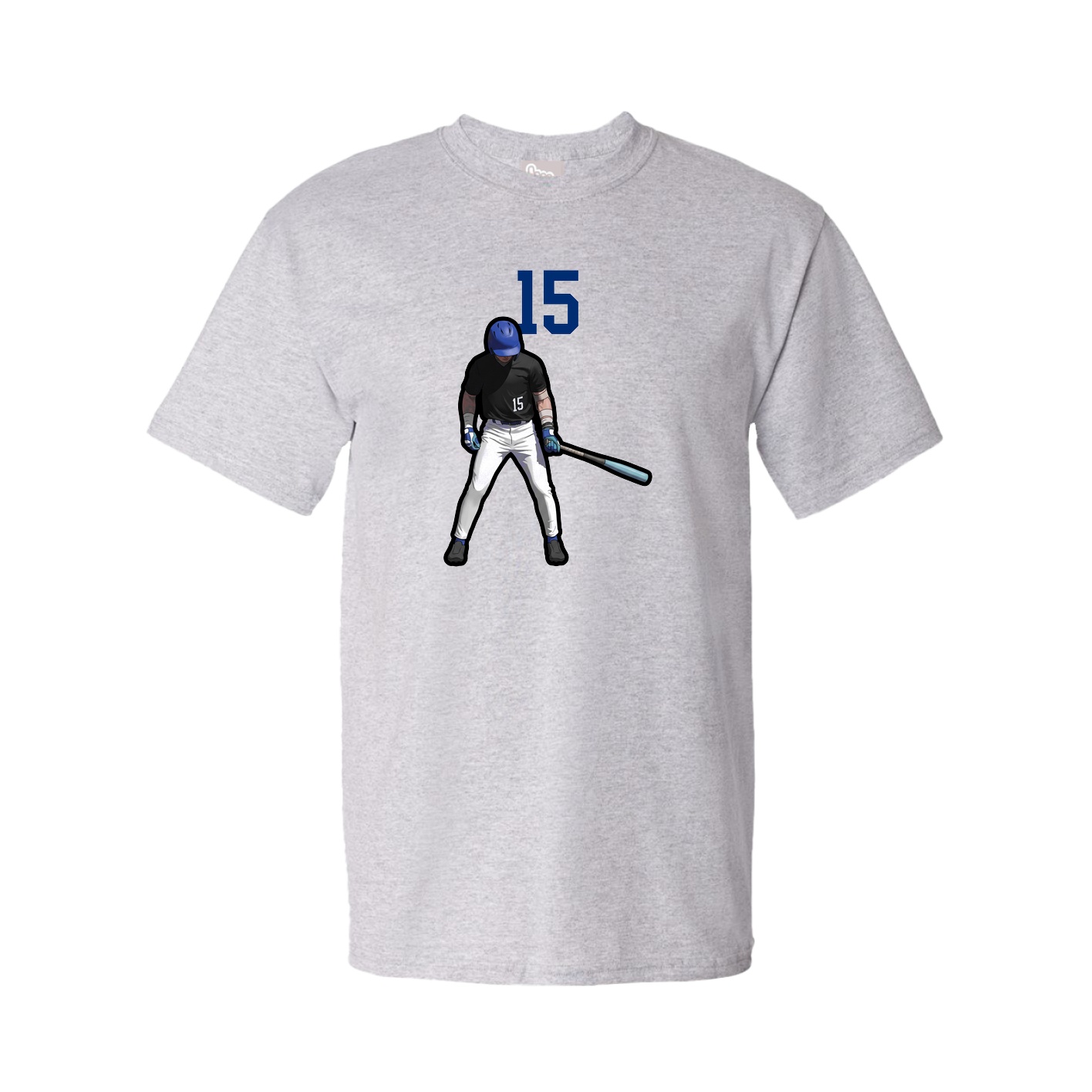 Tee — Number Top in Grey