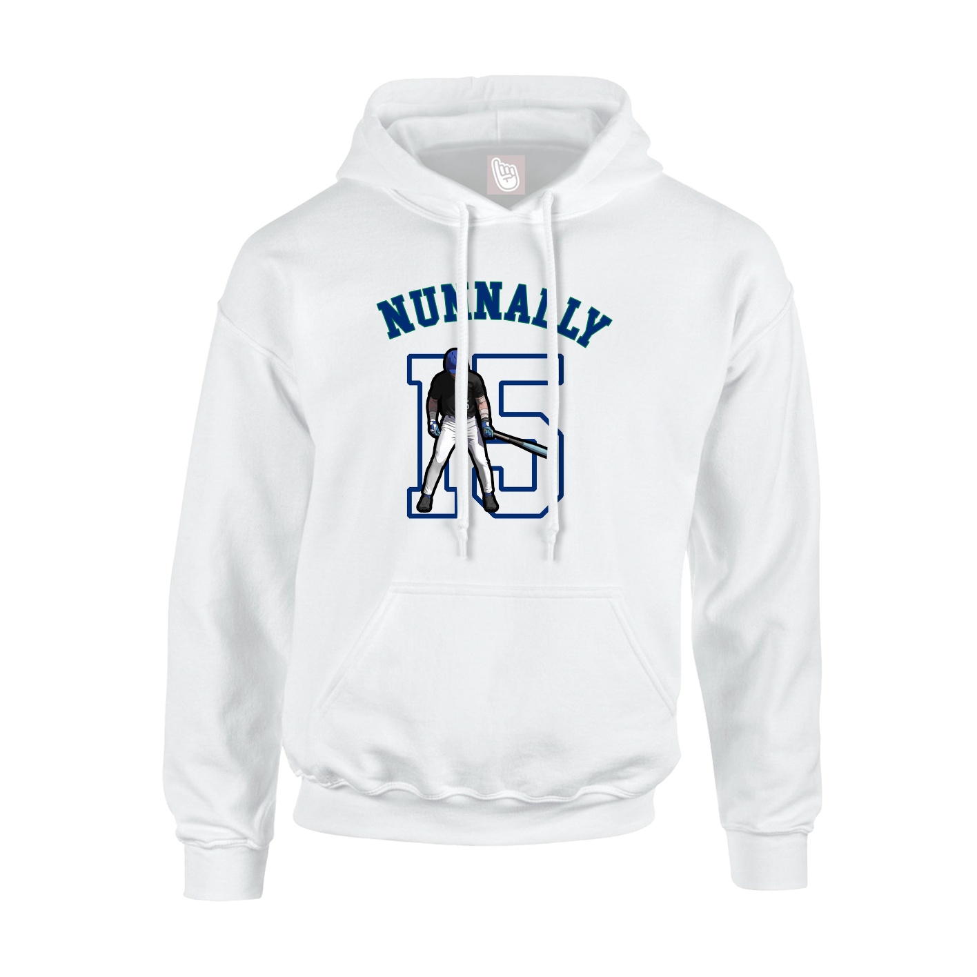Hoodie — Shirsey Arch in White