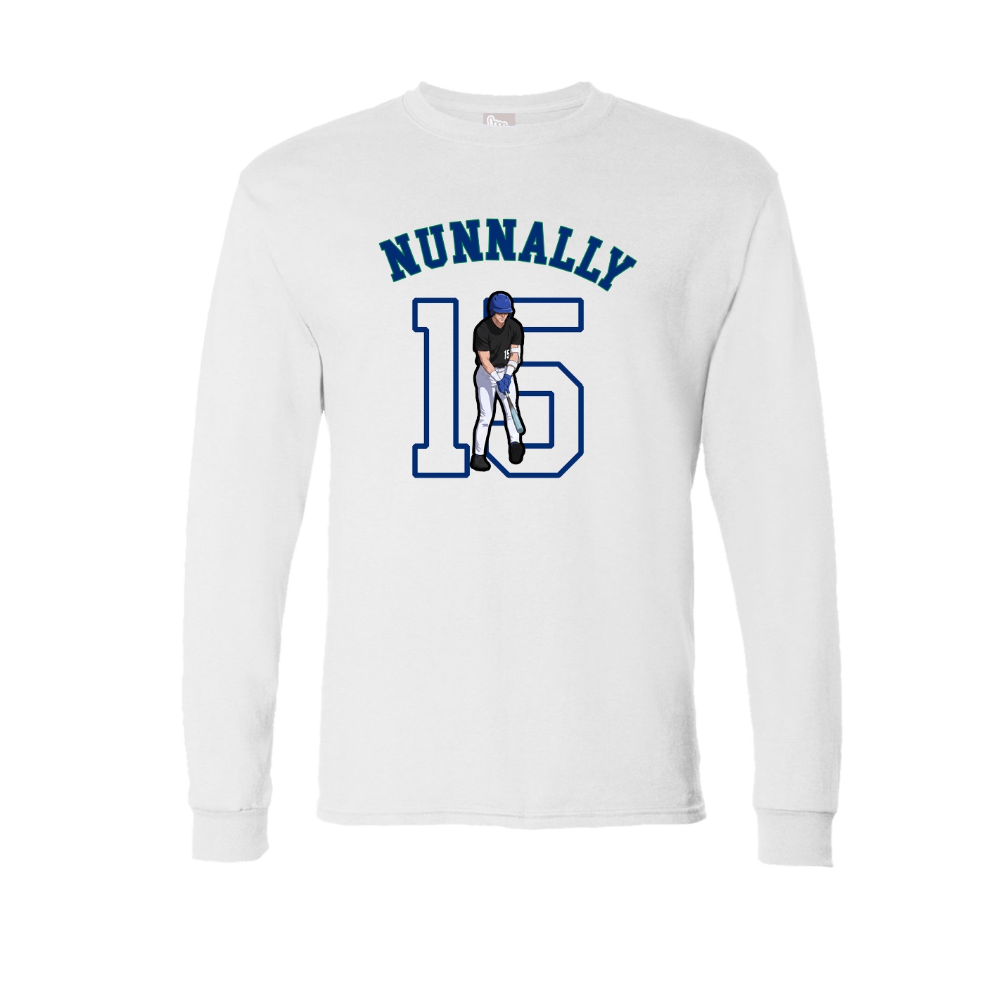 Long Sleeve Tee — Shirsey Arch in White