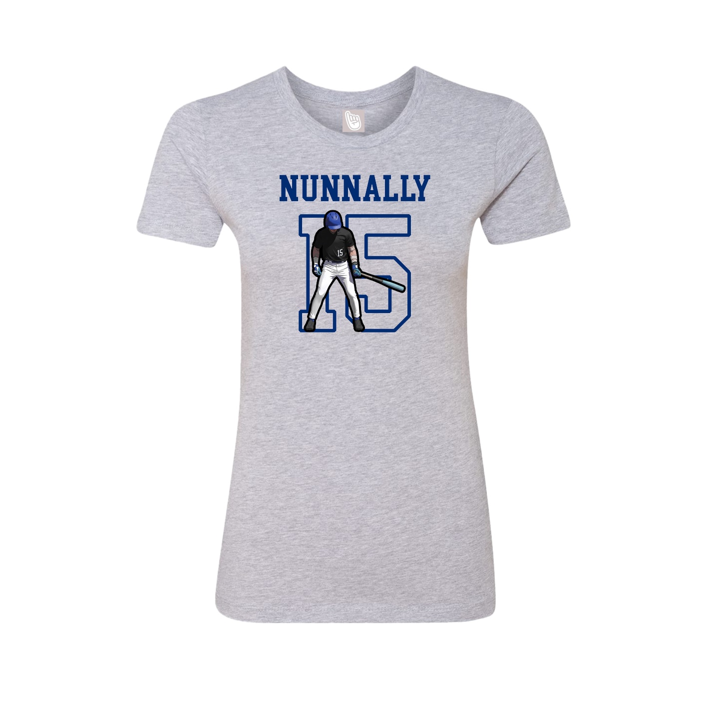Fitted Women's Tee — Shirsey in Grey