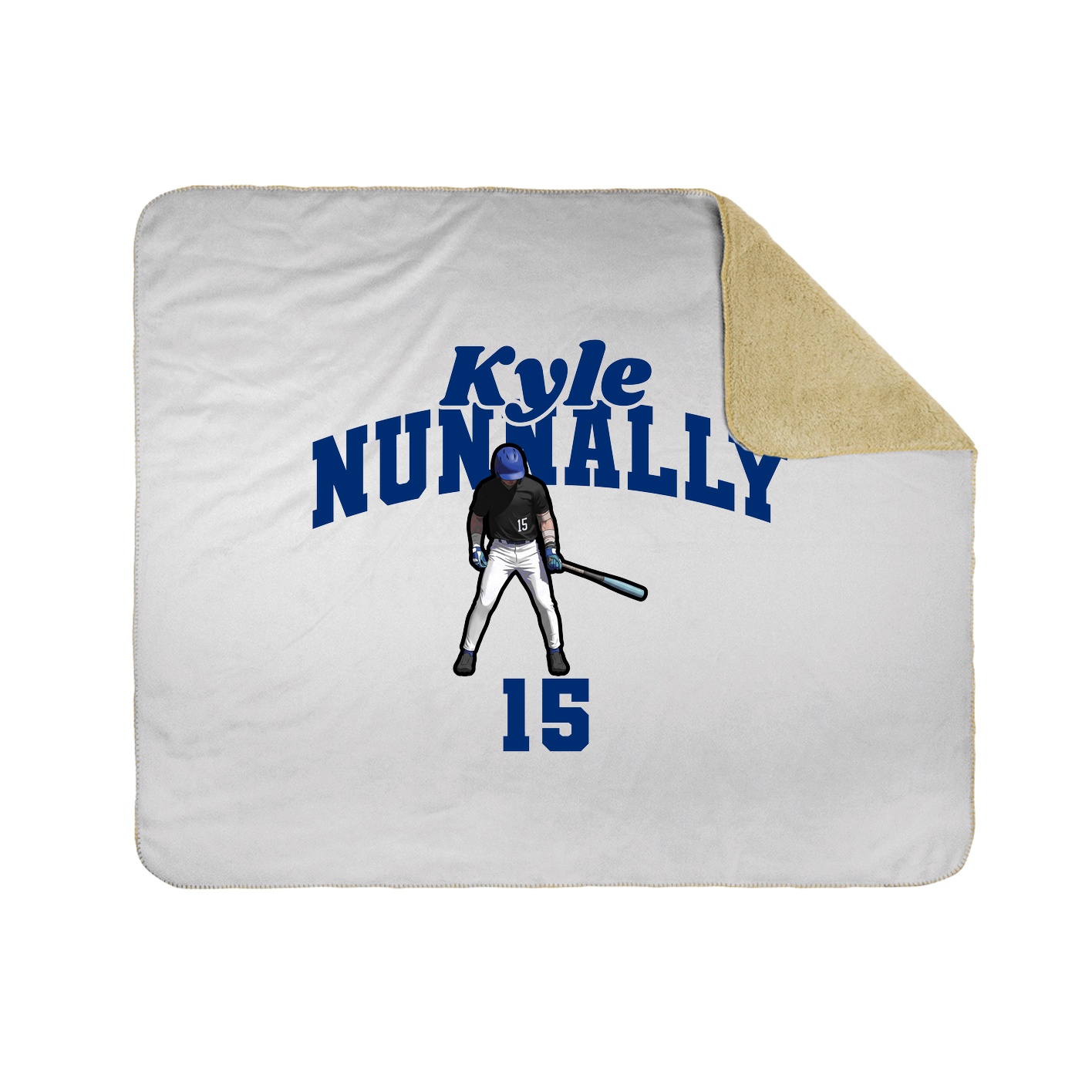 Throw Blanket — Signature Arch in White