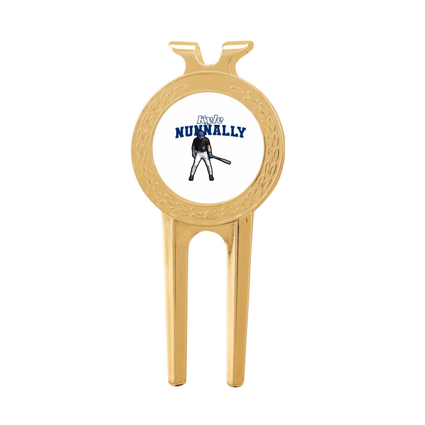Divot Tool with Ball Marker — Name Arch in Classic