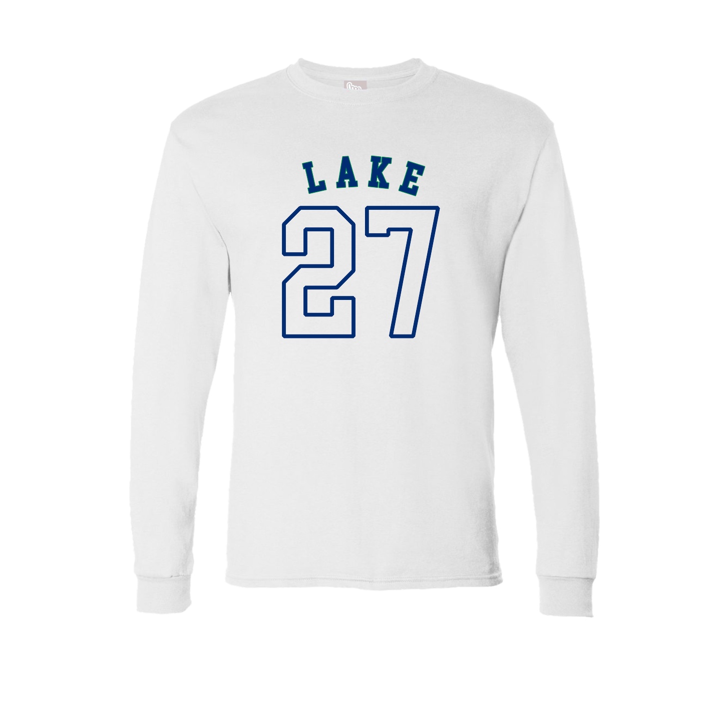 Long Sleeve Tee — Shirsey Arch in White