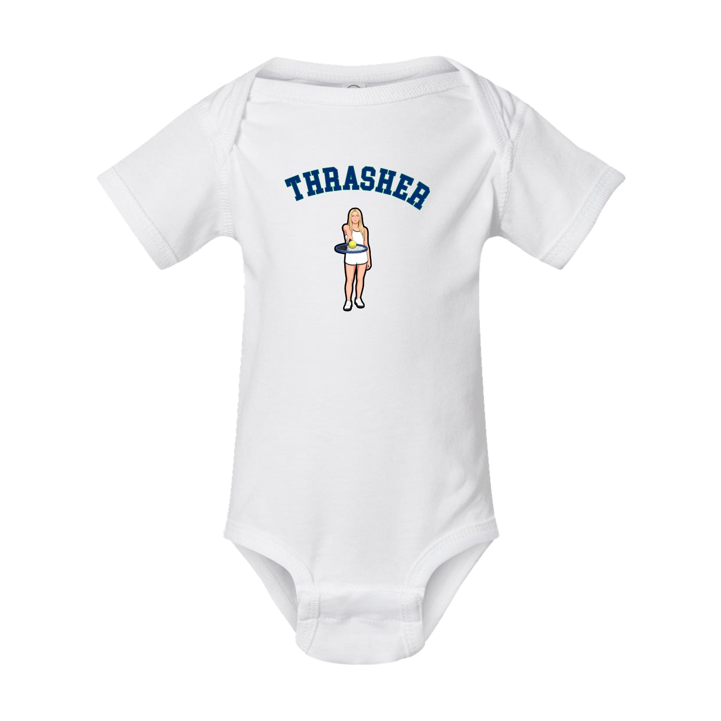 Baby Onesie — Shirsey Arch in White
