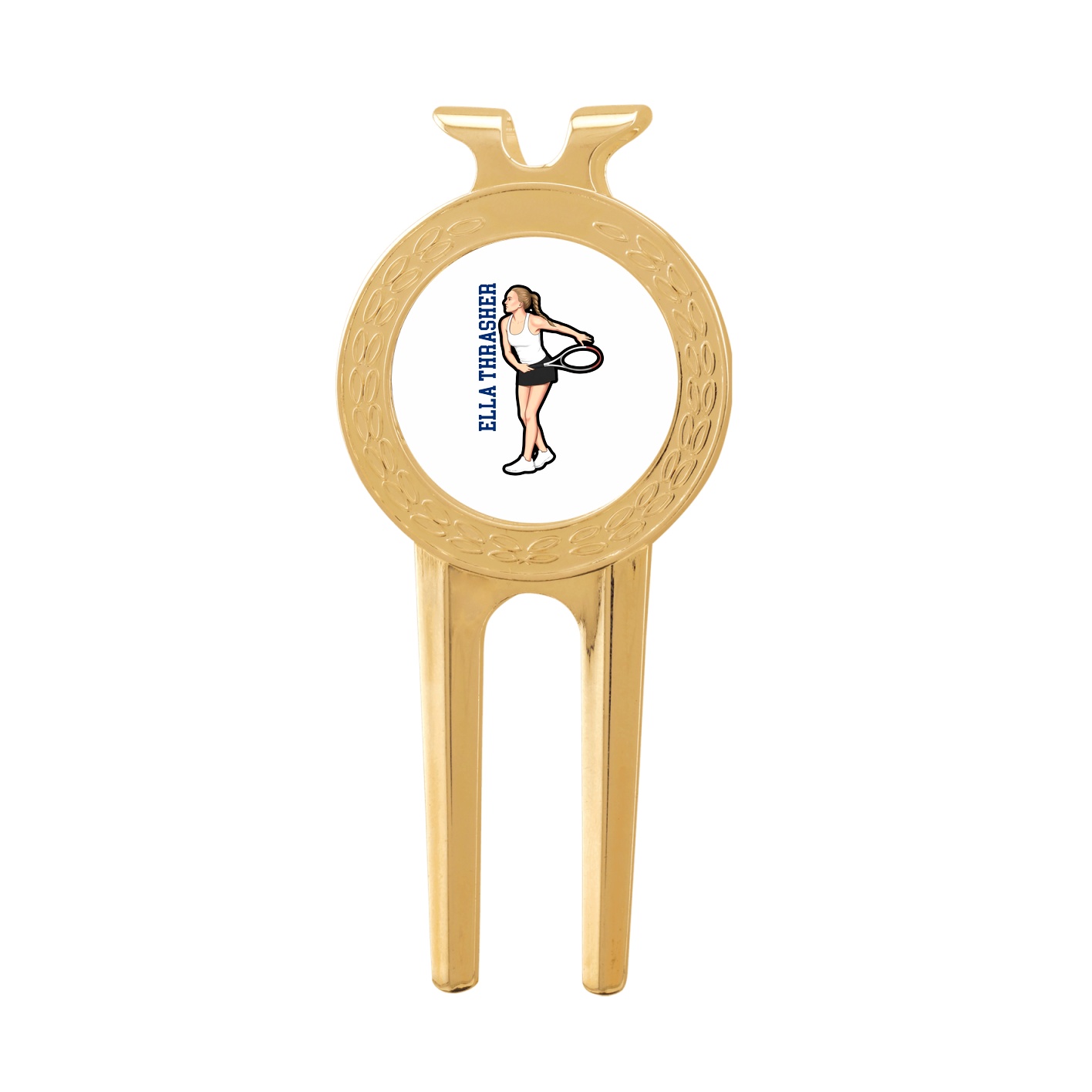 Divot Tool with Ball Marker — Name Vertical in Classic